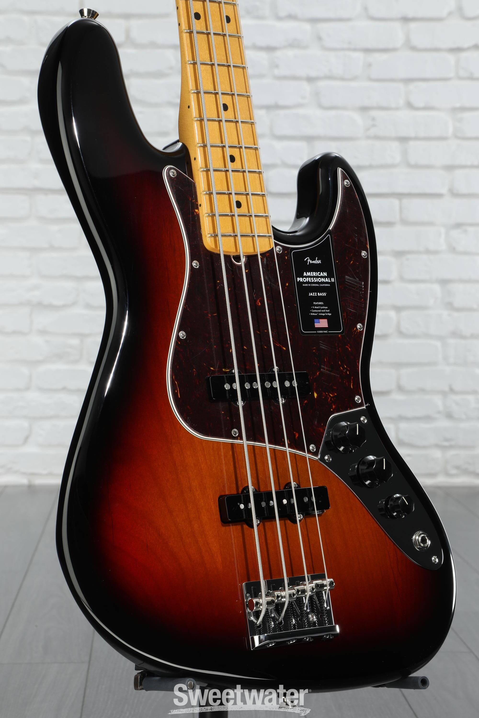 Fender American Professional II Jazz Bass - 3 Color Sunburst