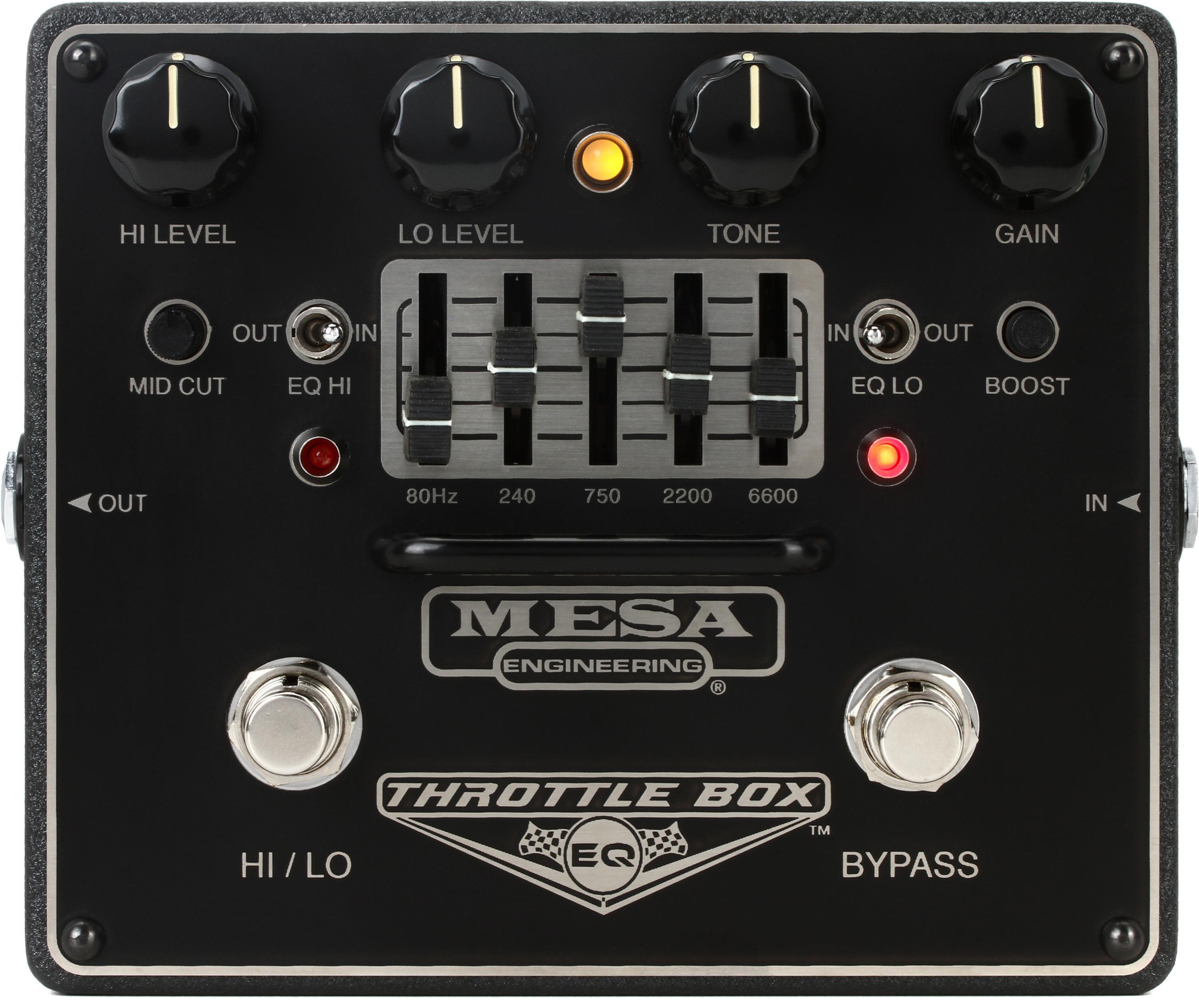 Mesa/Boogie Throttle Box EQ 5-band Graphic EQ Pedal | Sweetwater