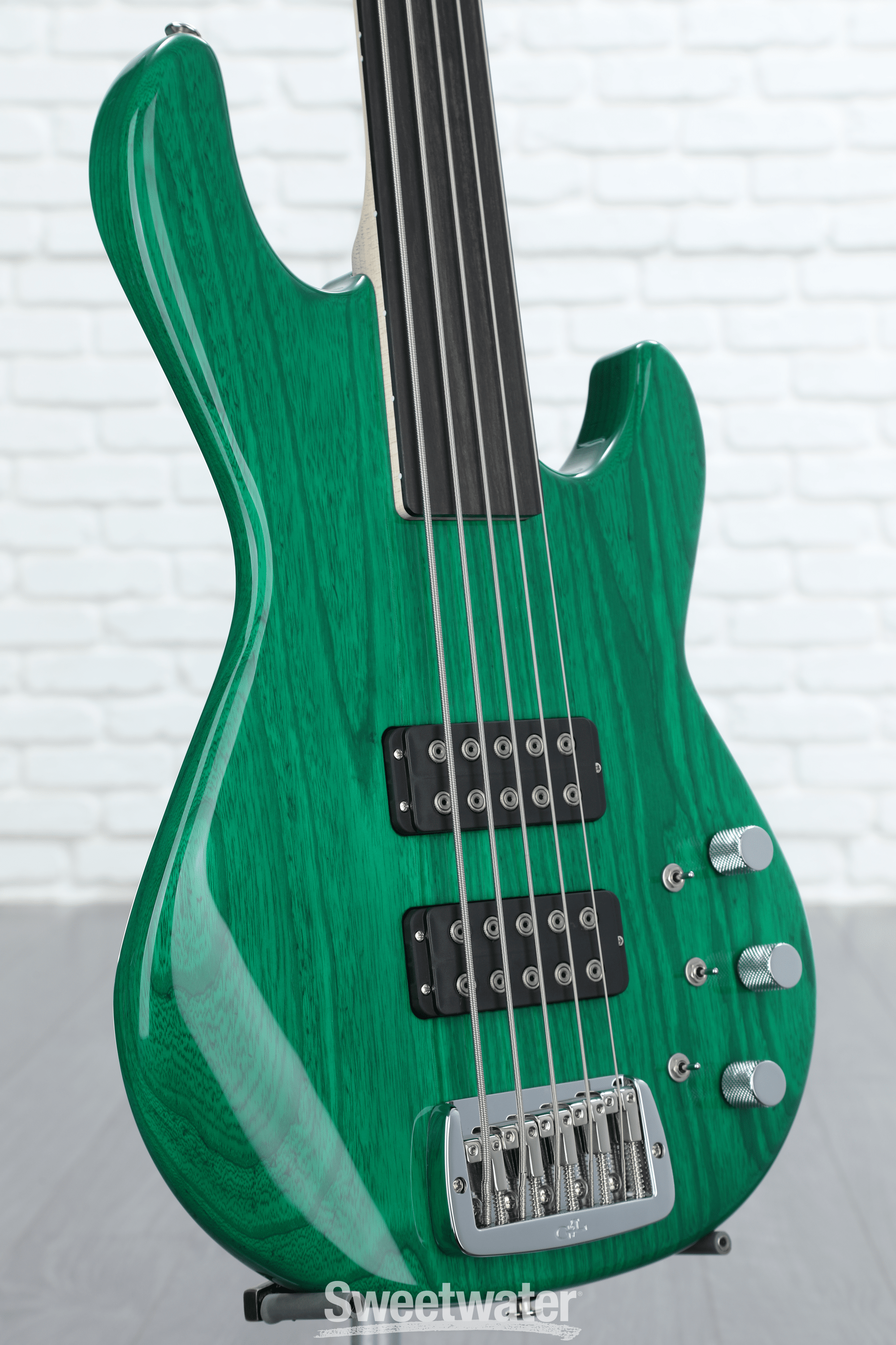 G&L Fullerton Deluxe Option Order L-2500 - Clear Forest Green