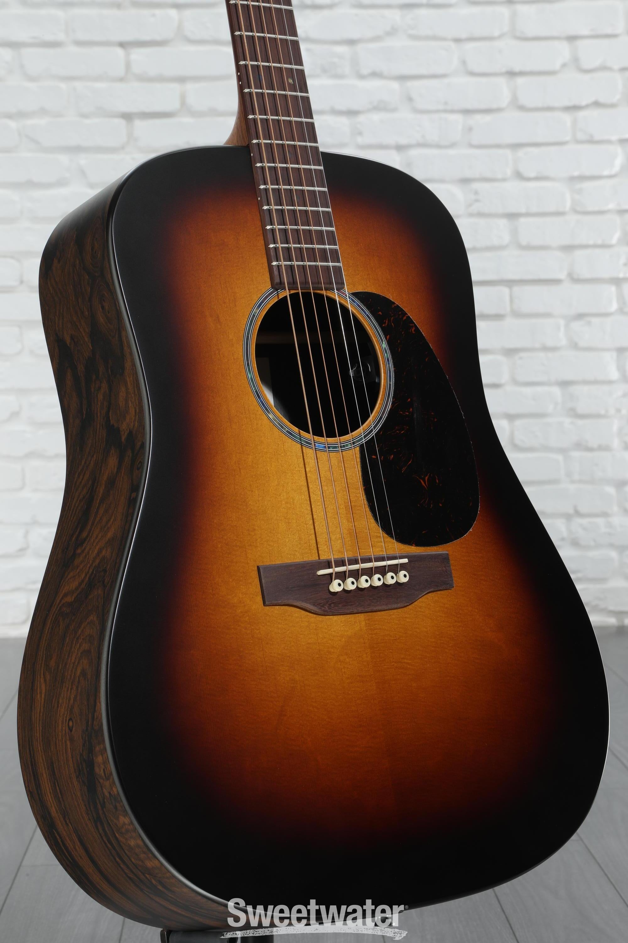 Martin D-16E BURST アコースティックギター Martin D-16E Burst Acoustic-Electric Guitar - Mahogany Burst