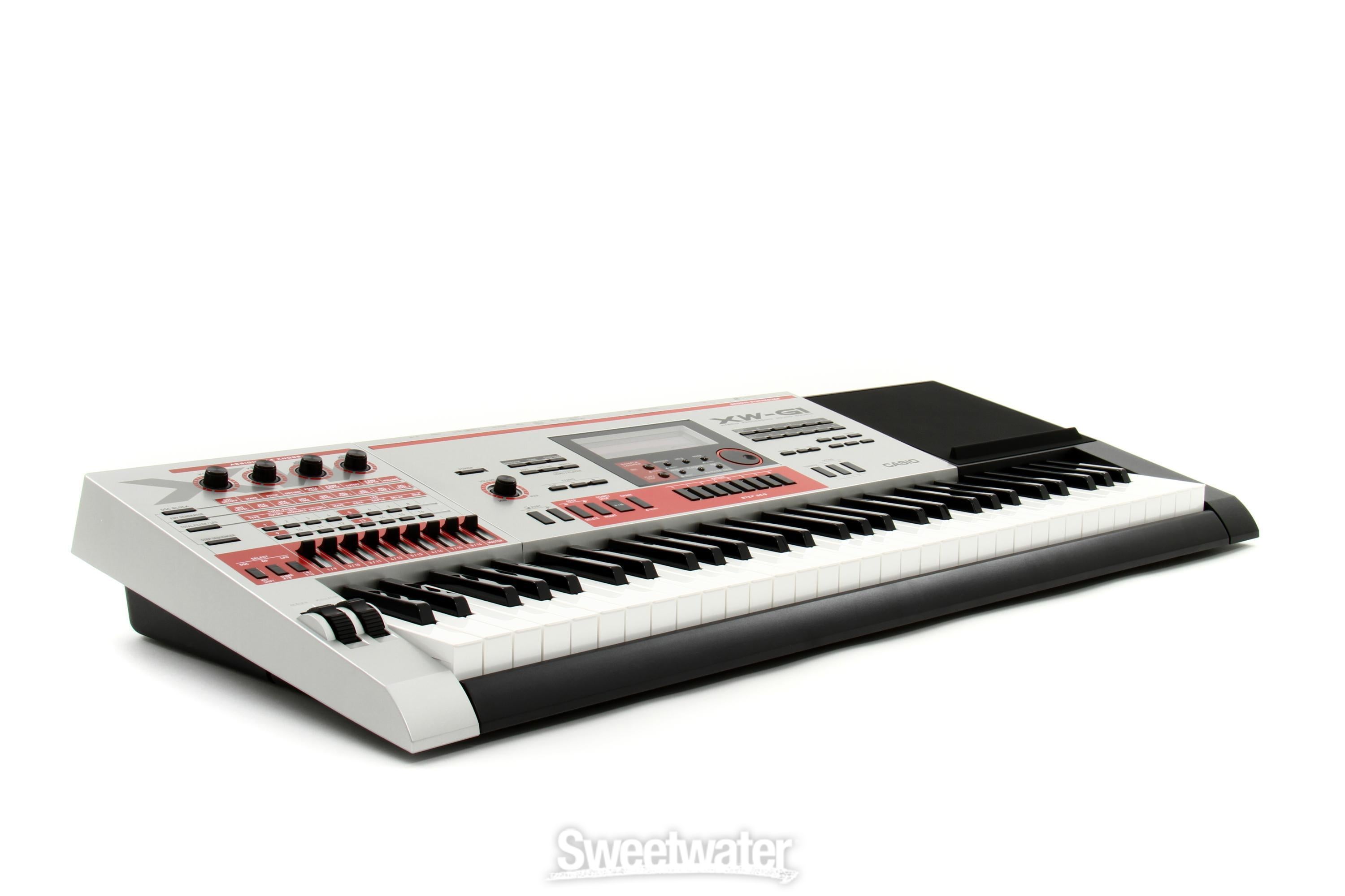 CASIO カシオ XW-G1 GROOVE SYNTHESIZER シンセサイザー 61key - 楽器 ...