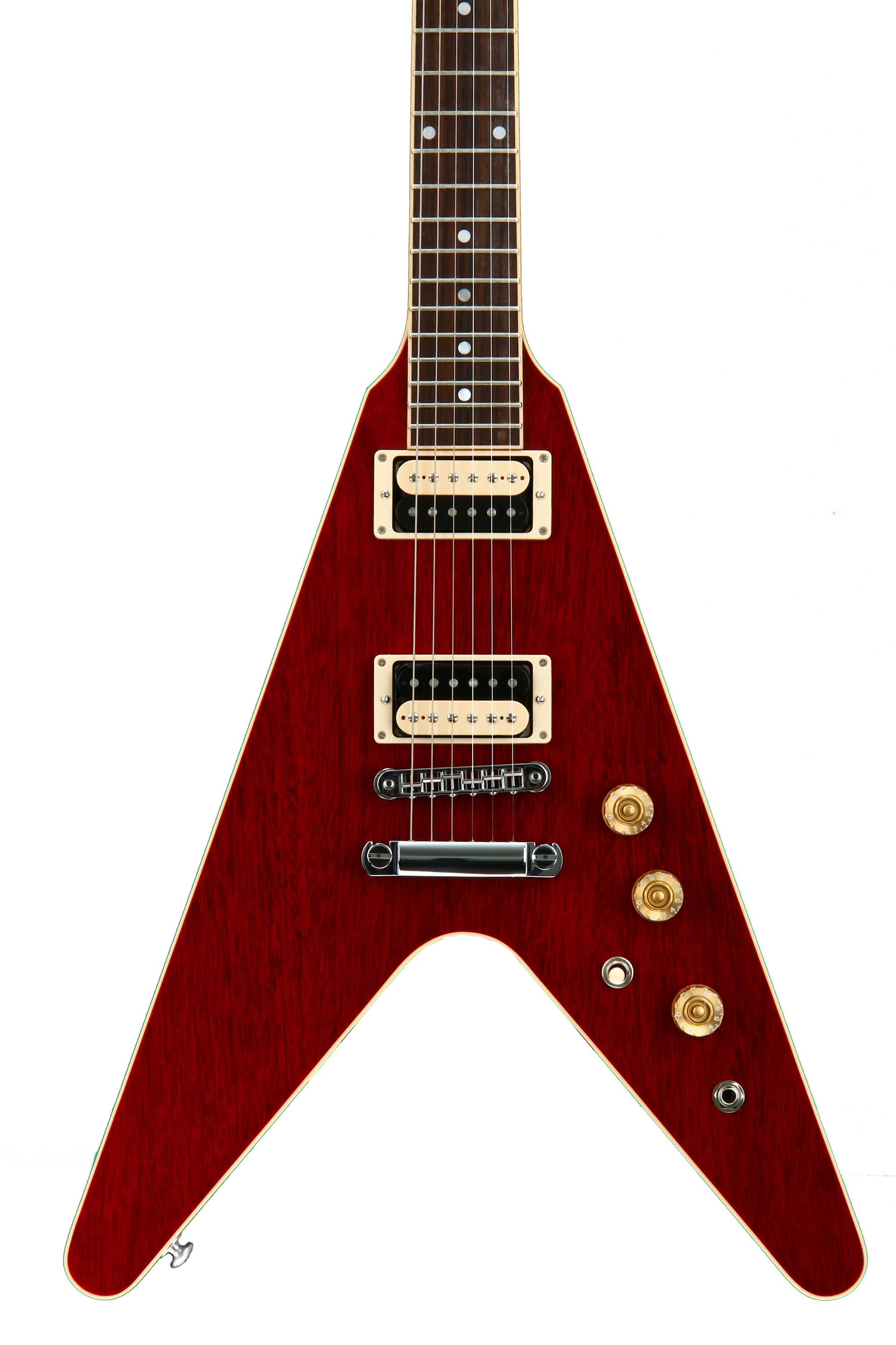Gibson Flying V 2016, High Performance - Wine Red, Chrome Hardware