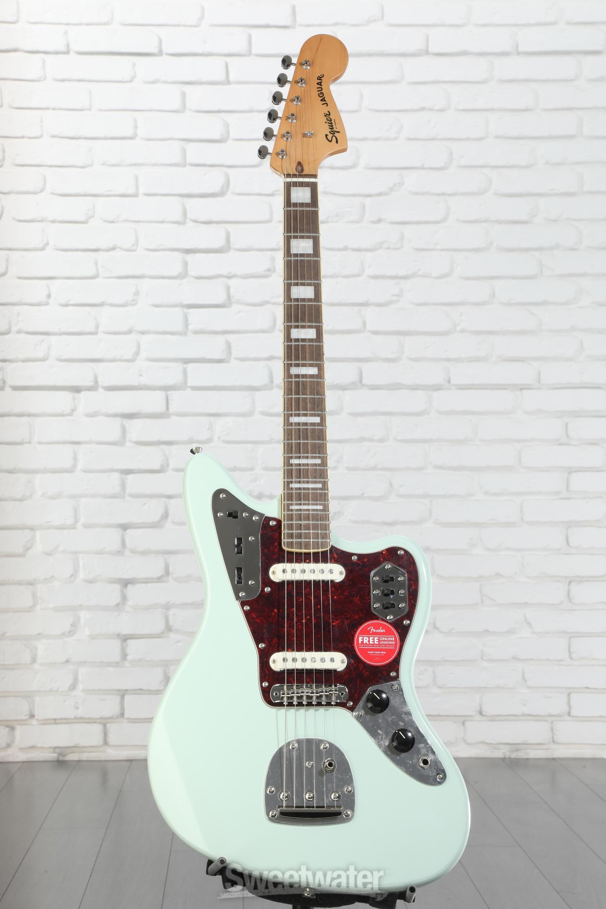 Squier Classic Vibe '70s Jaguar - Surf Green | Sweetwater