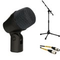 Photo of Sennheiser e 904 Dynamic Drum Microphone with Stand and Cable