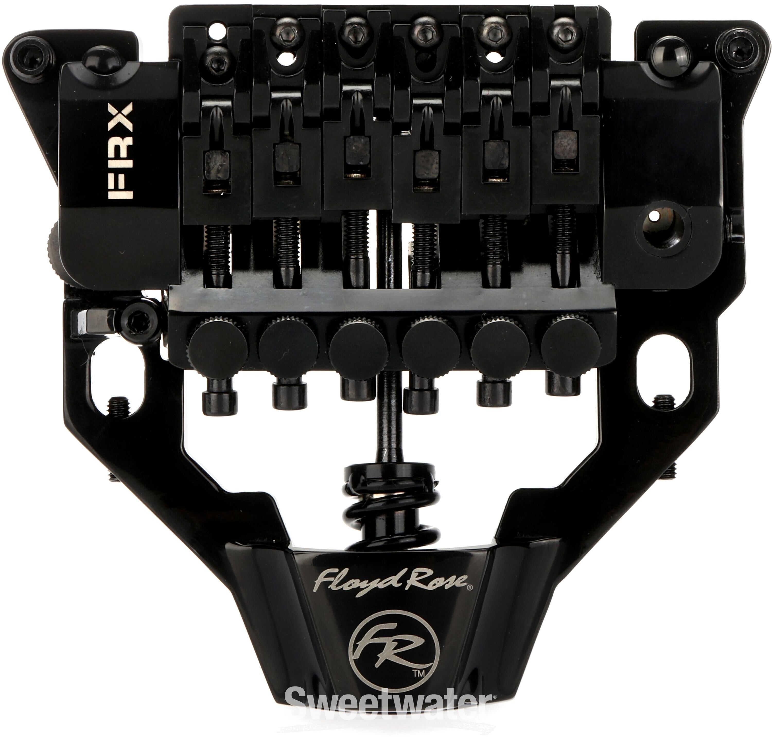 Floyd Rose FRTX02000 FRX Top Mount Tremolo System - Black | Sweetwater