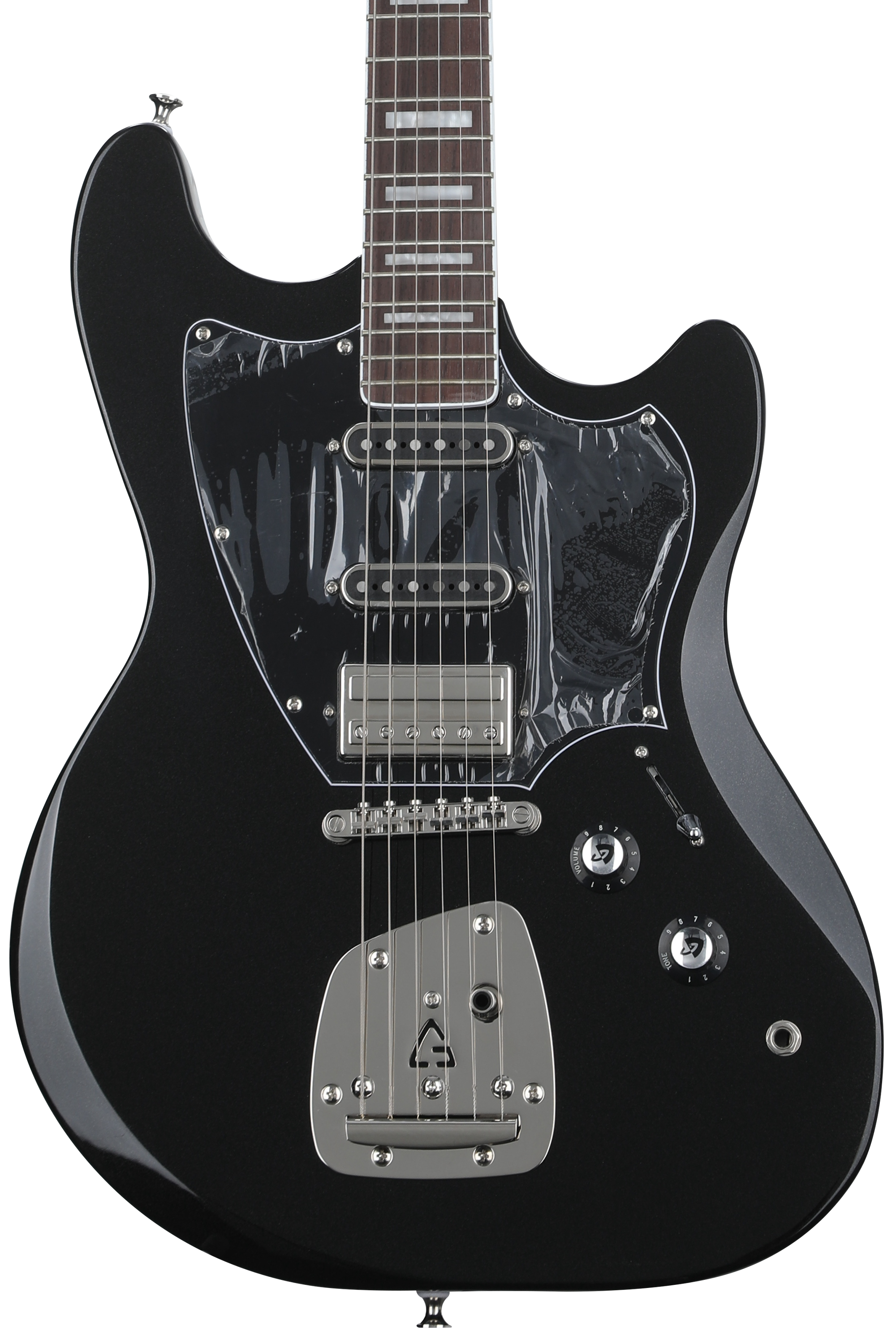 Guild Surfliner Deluxe Solidbody Electric Guitar - Black Metallic
