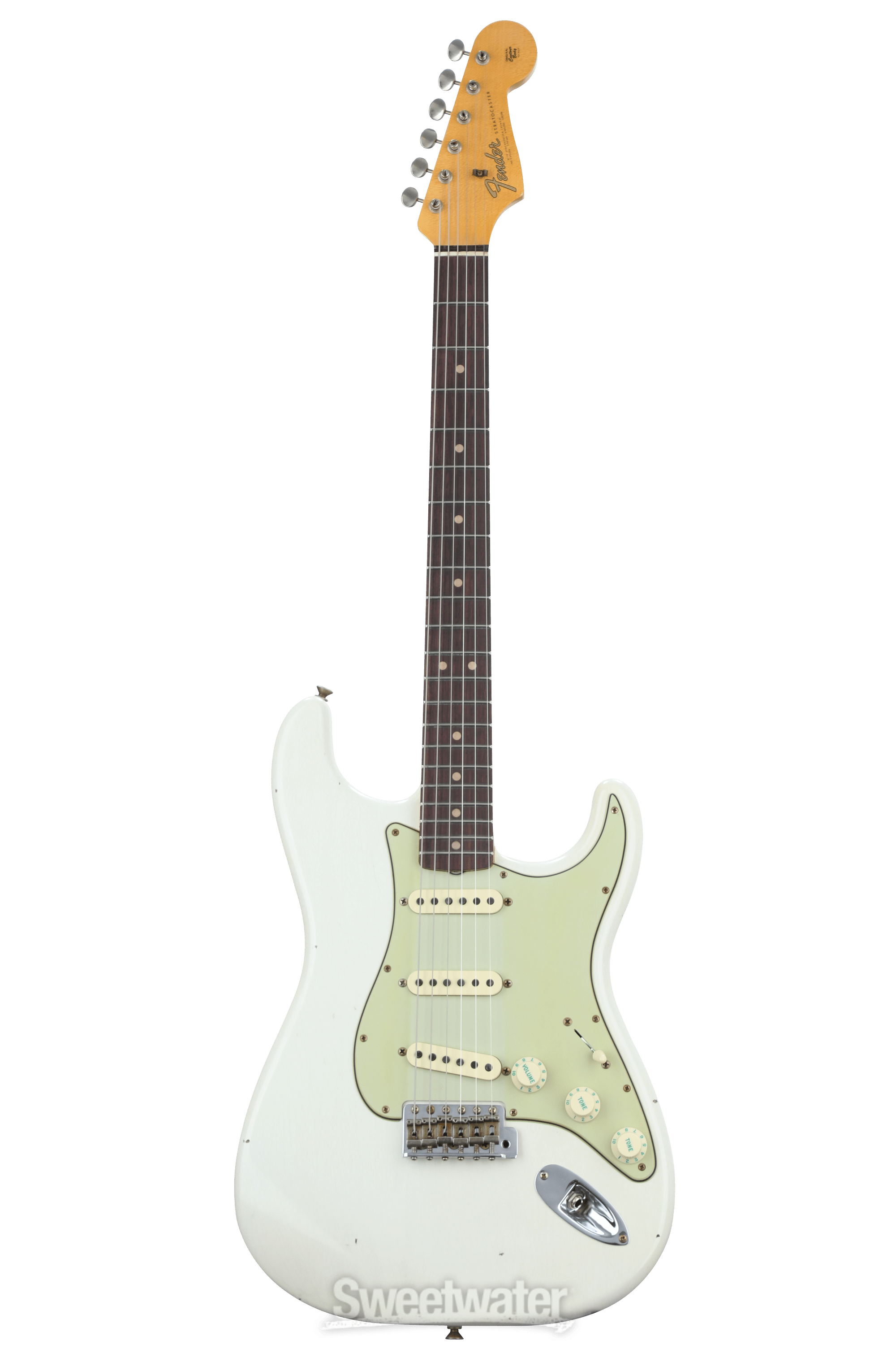 Fender Custom Shop '64 Stratocaster Journeyman Relic - Aged Olympic White
