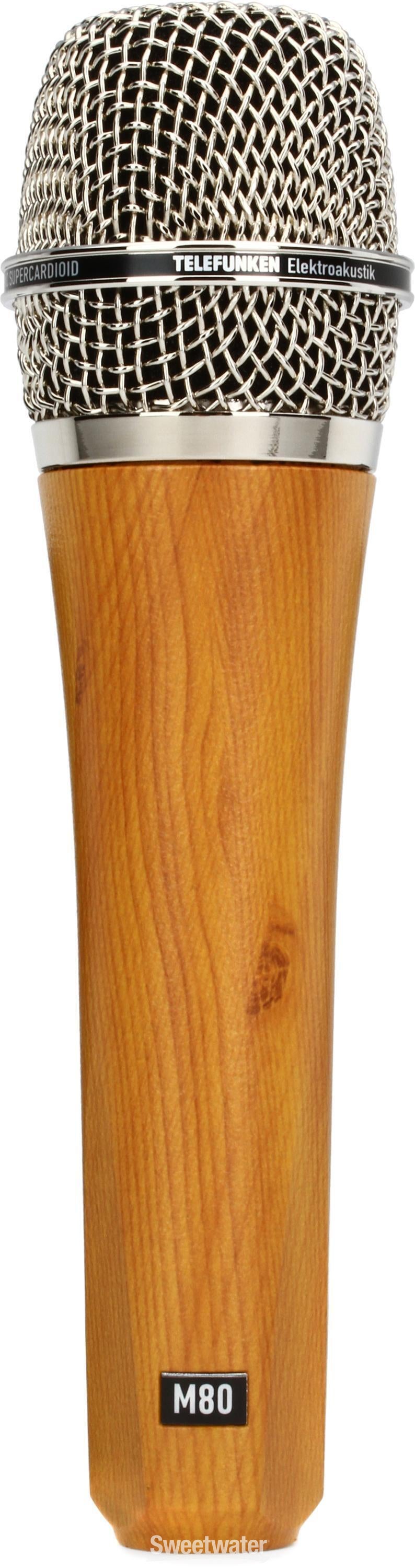 Telefunken M80 Supercardioid Dynamic Handheld Vocal Microphone