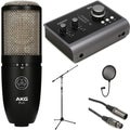 Photo of Audient ID14mk2 Audio Interface with AKG Perception 420