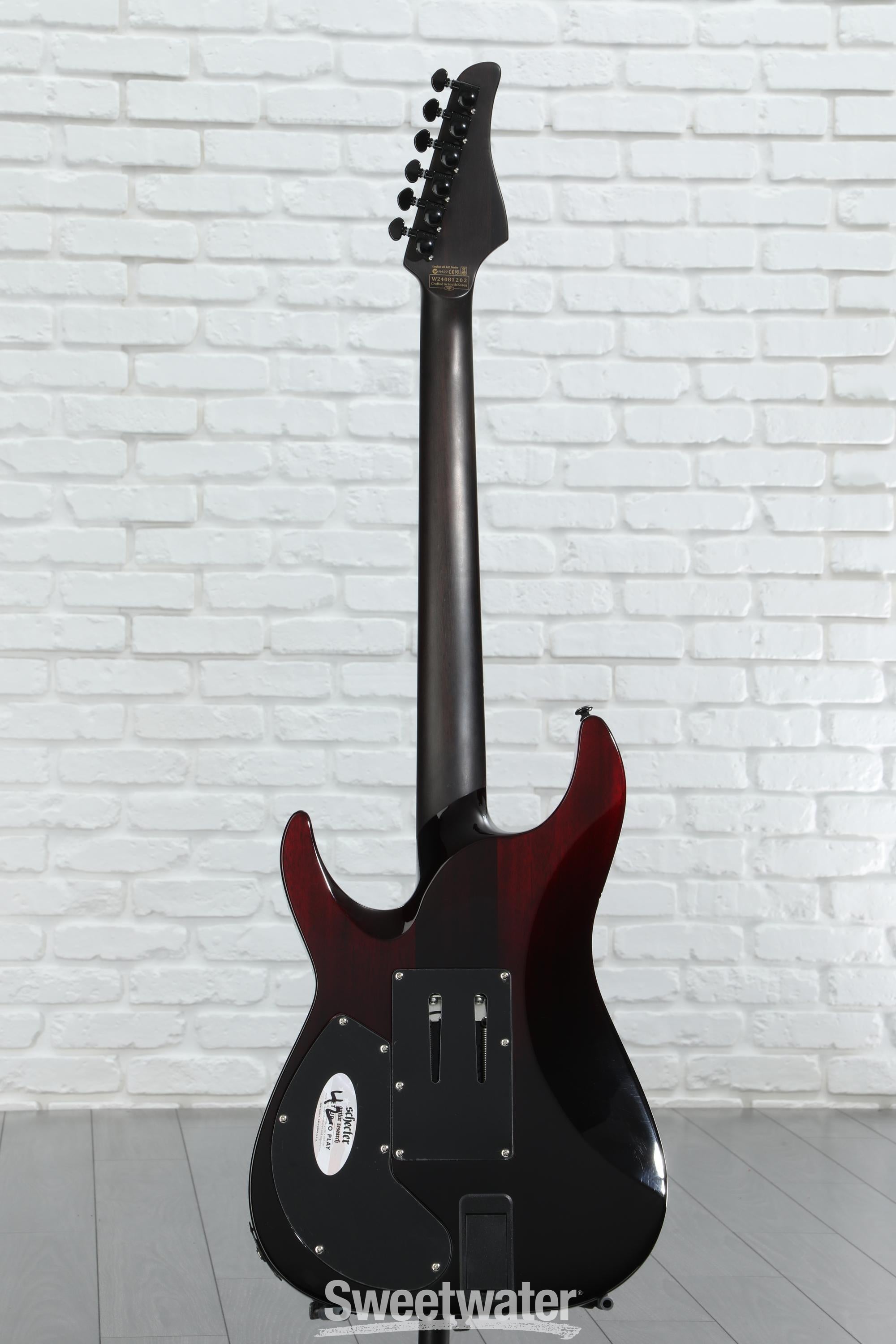 Schecter Reaper-6 FR S Elite Electric Guitar - Blood Burst