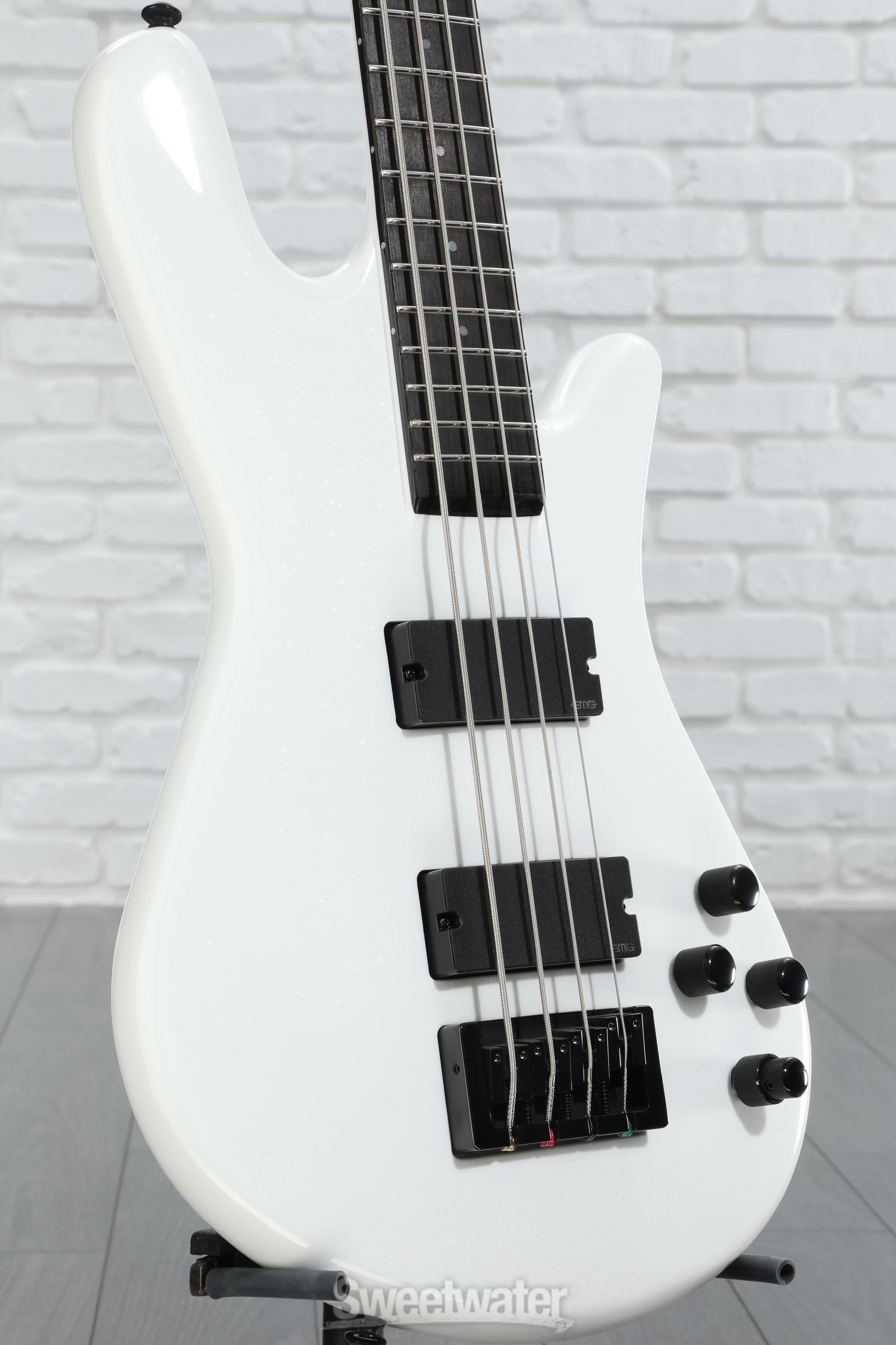 Spector NS Pulse 4 Japan Exclusive White Black Fill【現物