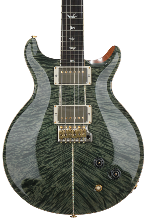 PRS Santana Retro Electric Guitar - Trampas Green 10-Top | Sweetwater