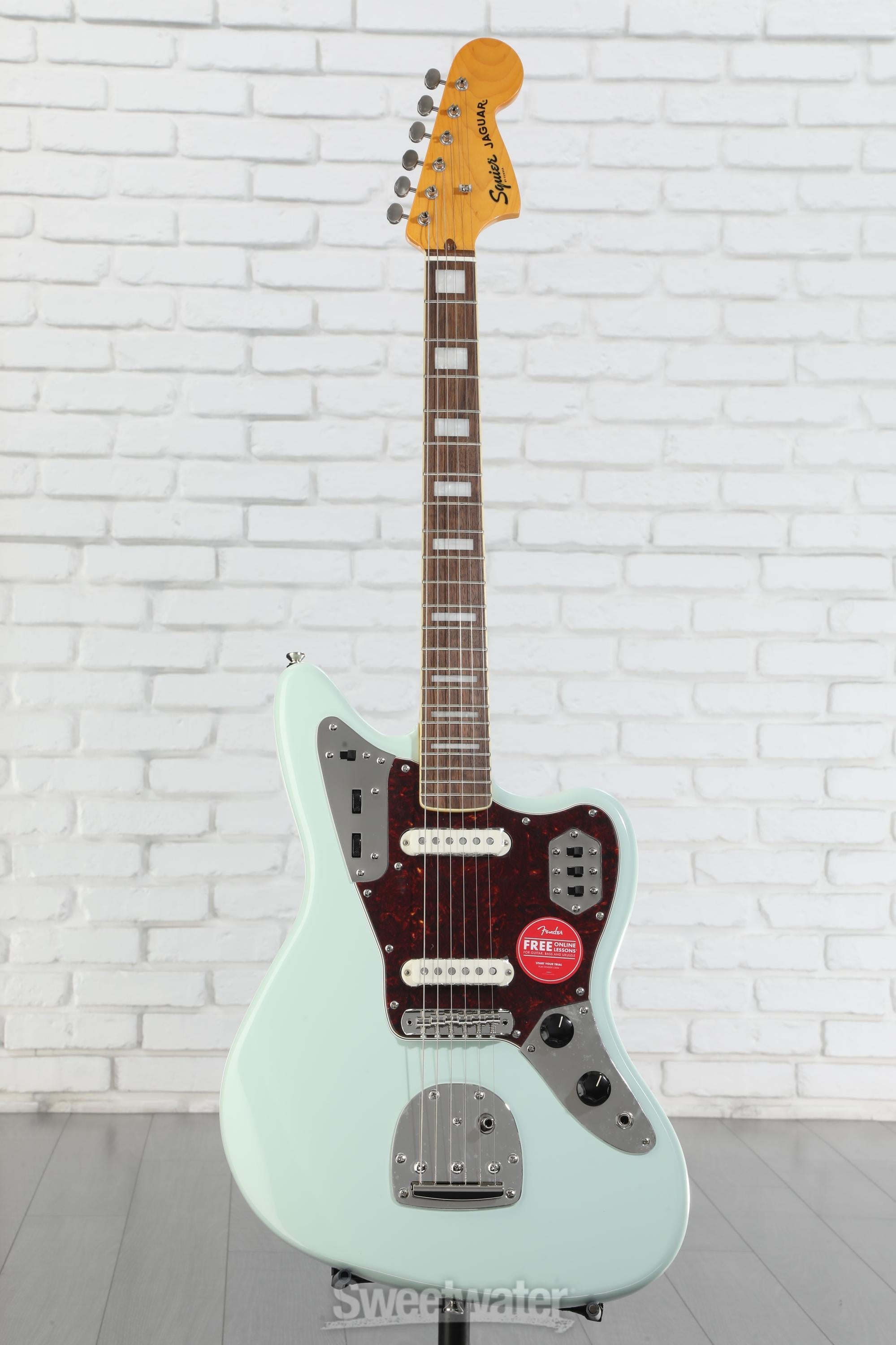 Squier Classic Vibe '70s Jaguar - Surf Green | Sweetwater
