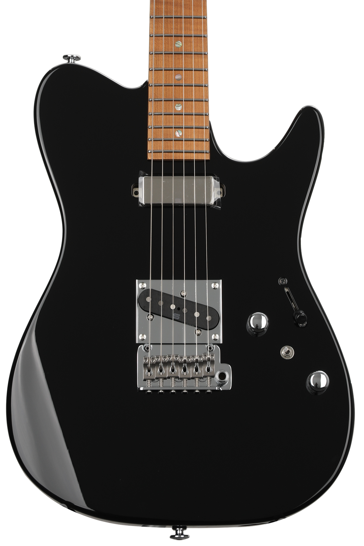 Ibanez Prestige AZS2200-BK 美品 Ibanez Prestige AZS2200 Electric Guitar - Black | Sweetwater