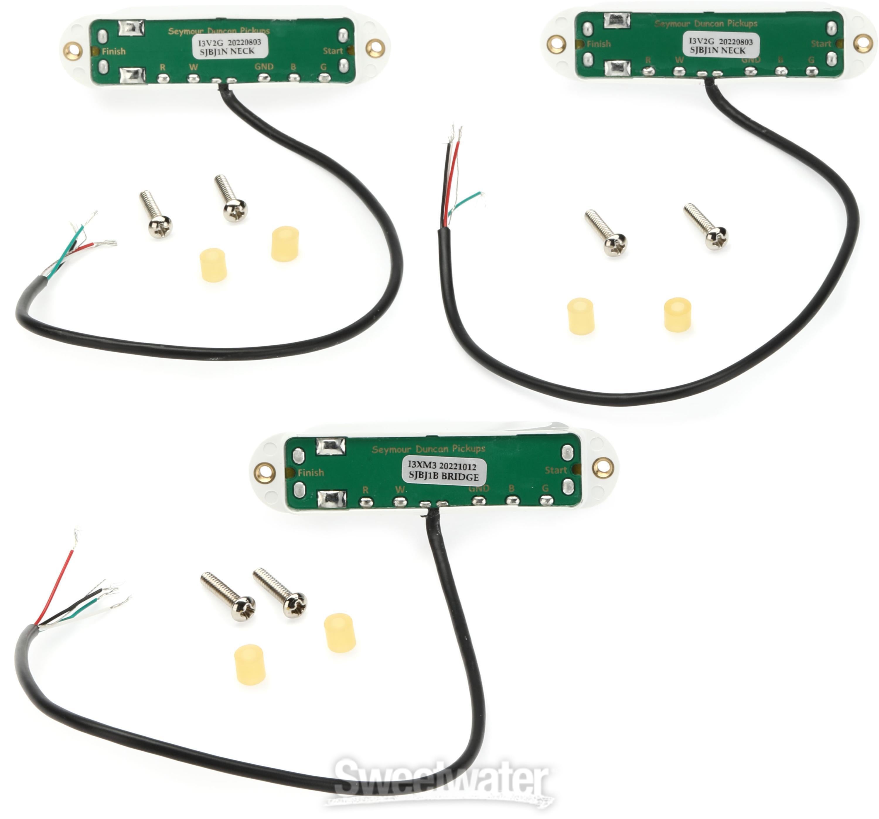 Seymour Duncan SJBJ-1 JB Jr. Humbucking Pickup Set for Strat-style