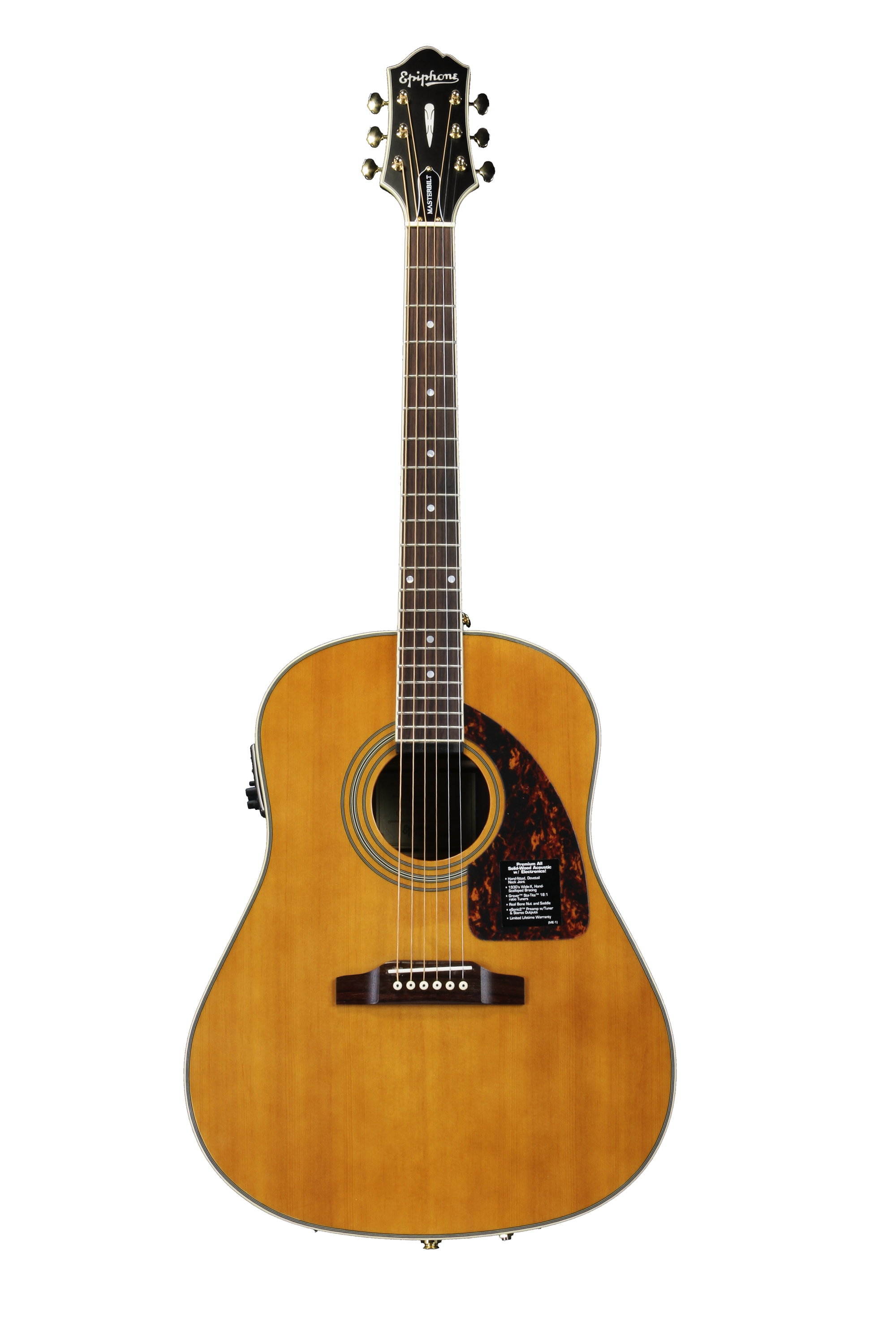 Epiphone AJ-500RE - Natural Satin | Sweetwater