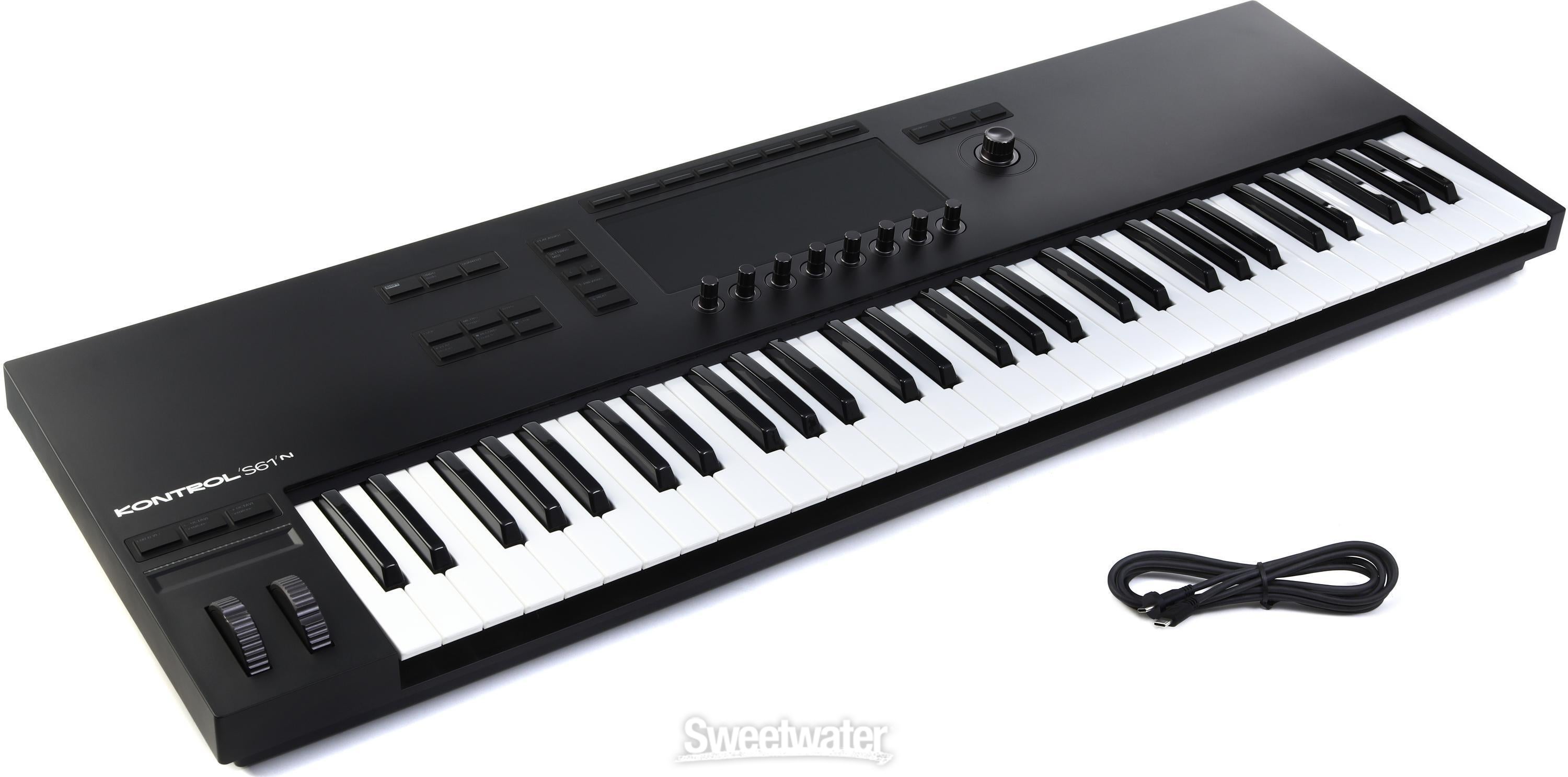 Native Instruments Kontrol S61 Mk3 61-key Smart Keyboard Controller |  Sweetwater