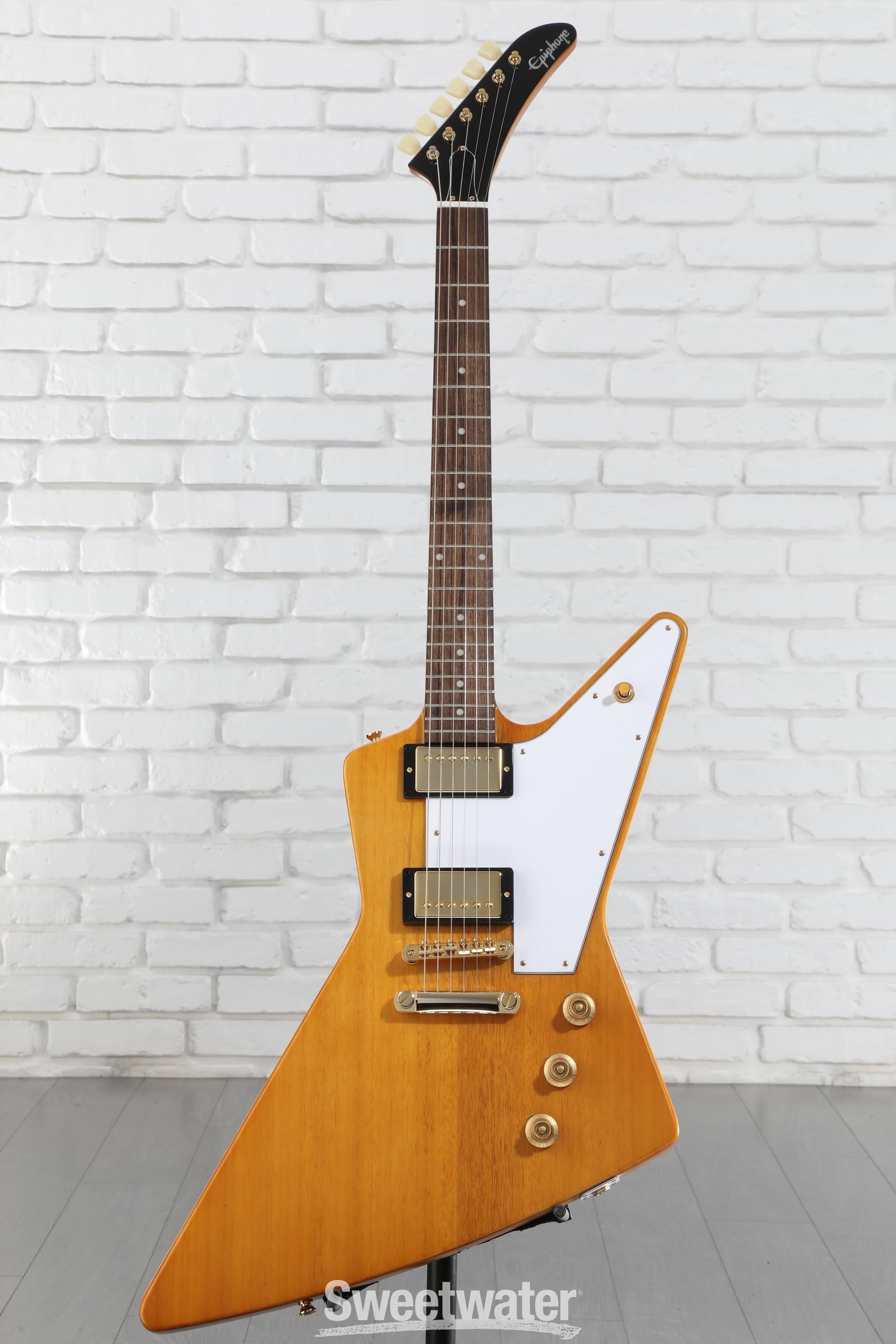 Epiphone 1958 Korina Explorer Electric Guitar - Natural