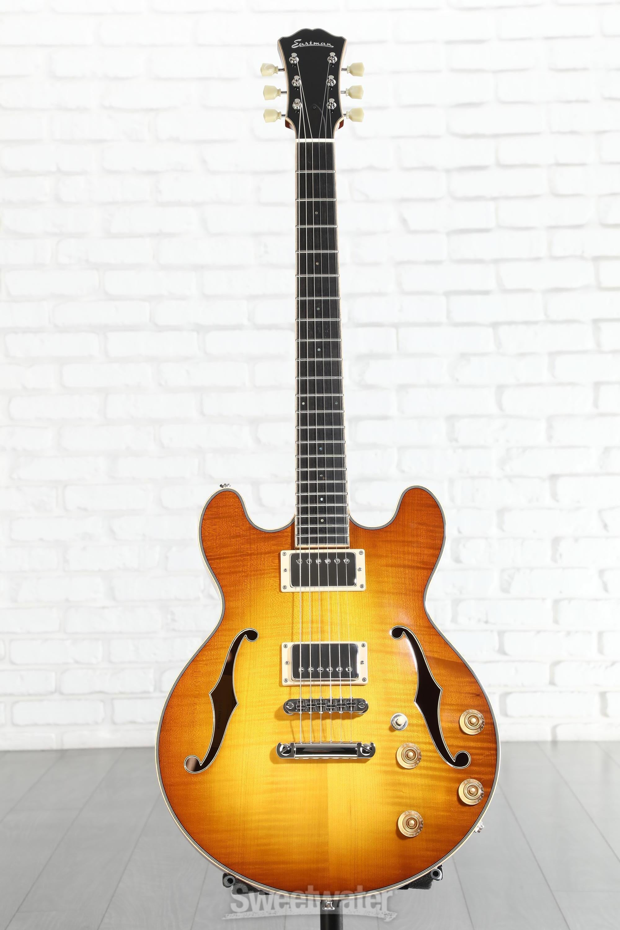 Eastman Guitars T184MX-GB Thinline Semi-hollowbody Electric Guitar