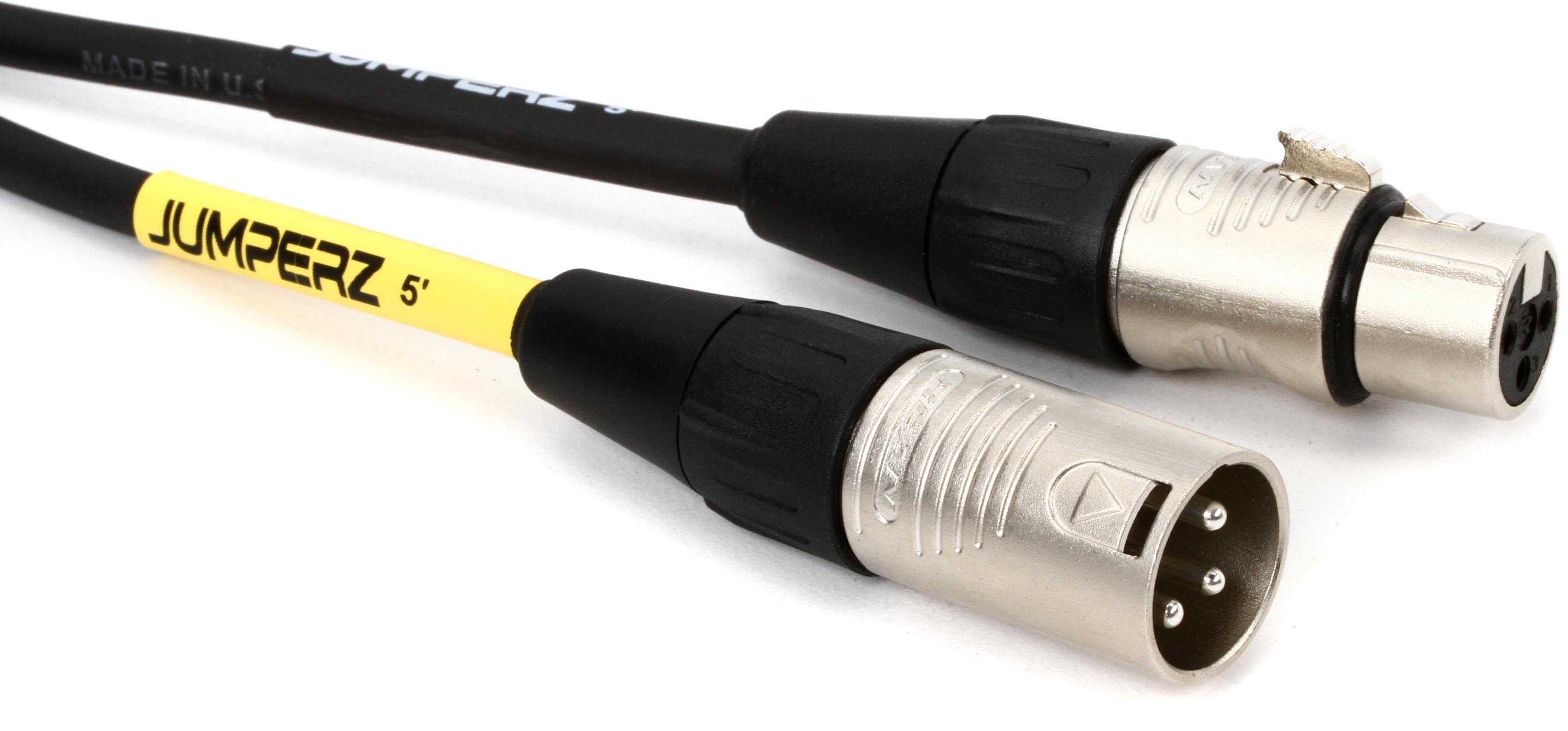 Photo of JUMPERZ JBM Blue Line Microphone Cable - 5 foot