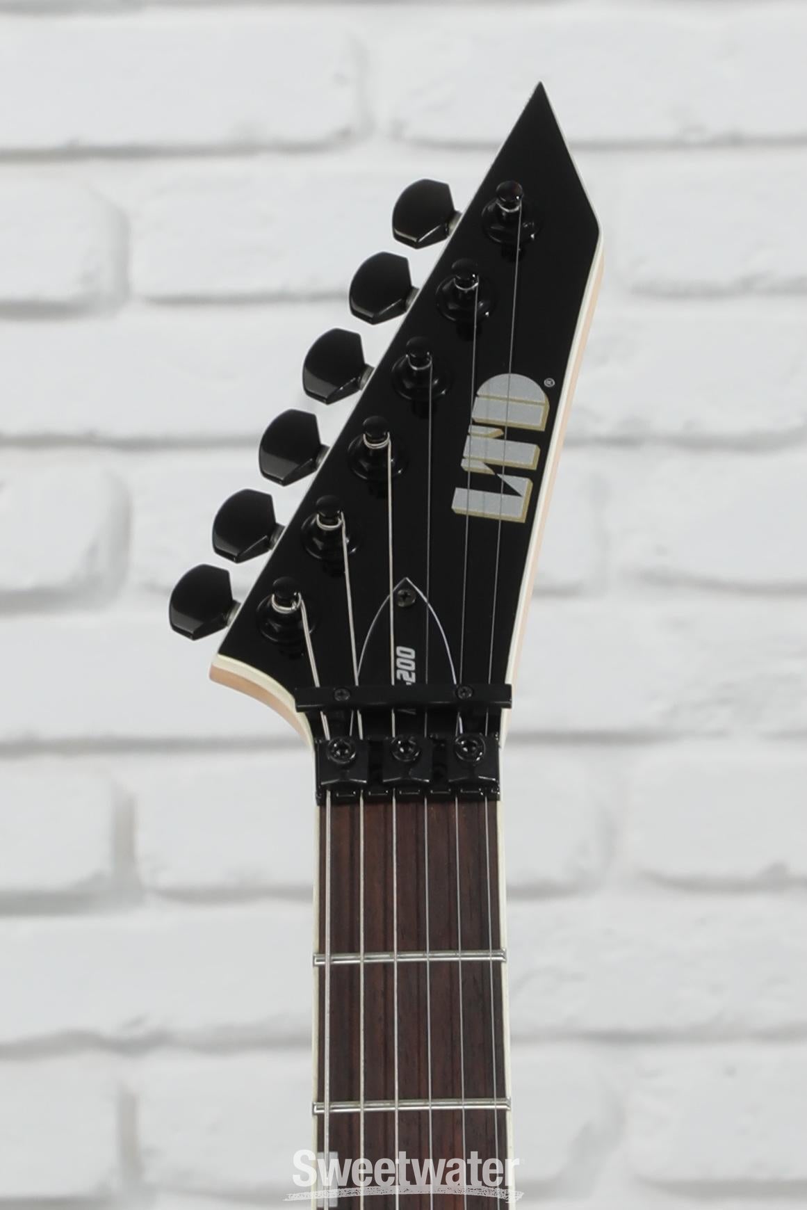 ESP LTD MH-200 Solidbody Electric Guitar - Black