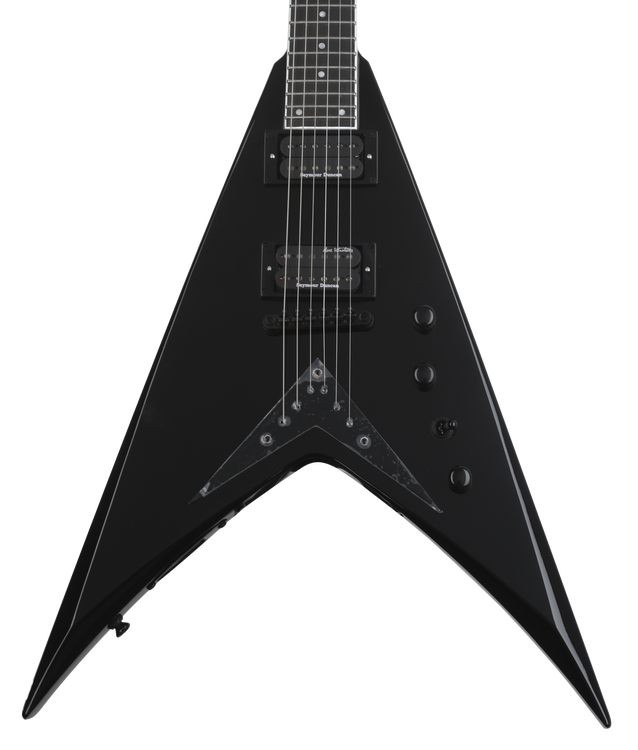 Kramer Dave Mustaine Vanguard Electric Guitar - Ebony | Sweetwater