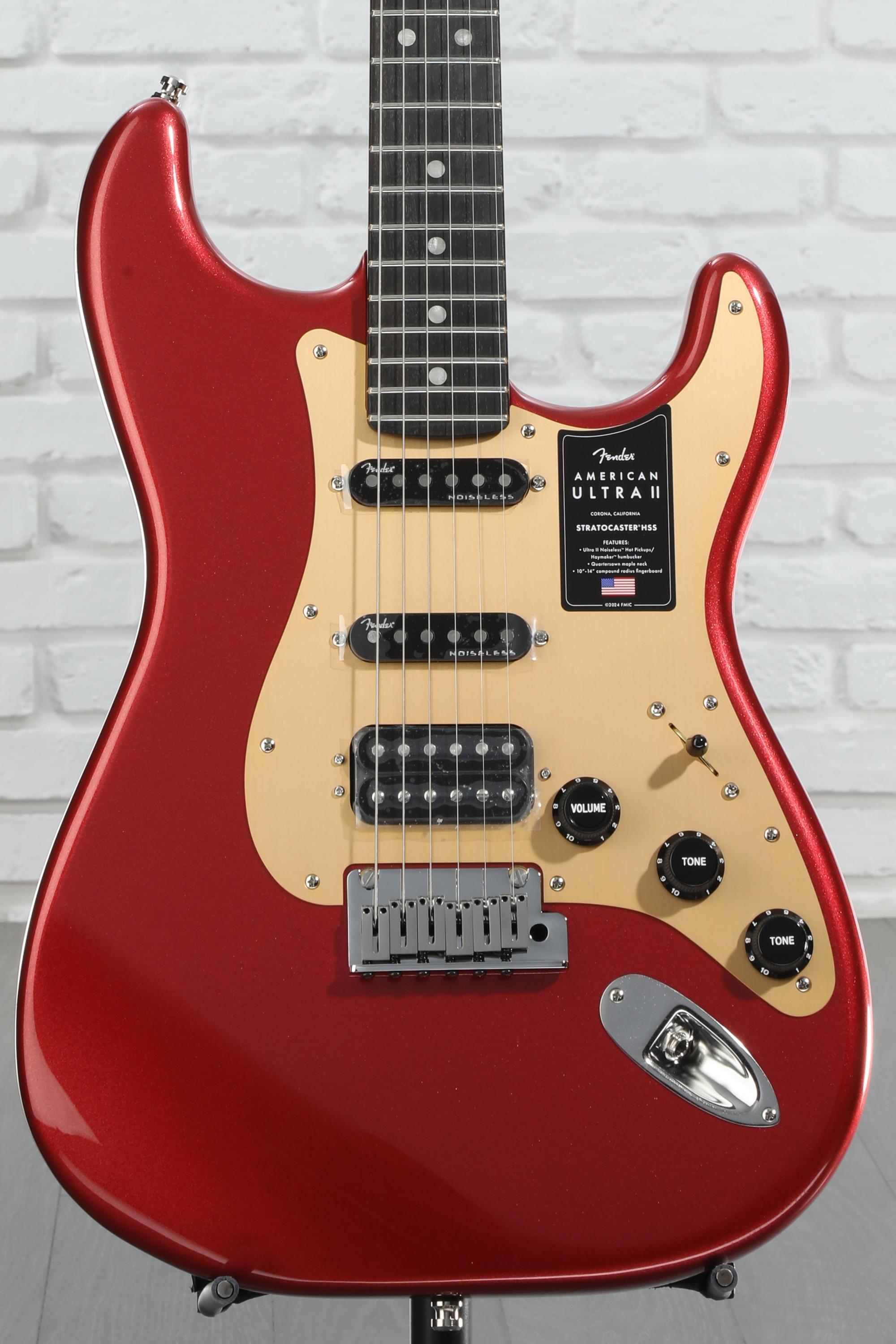 Fender American Ultra II Stratocaster HSS Electric Guitar