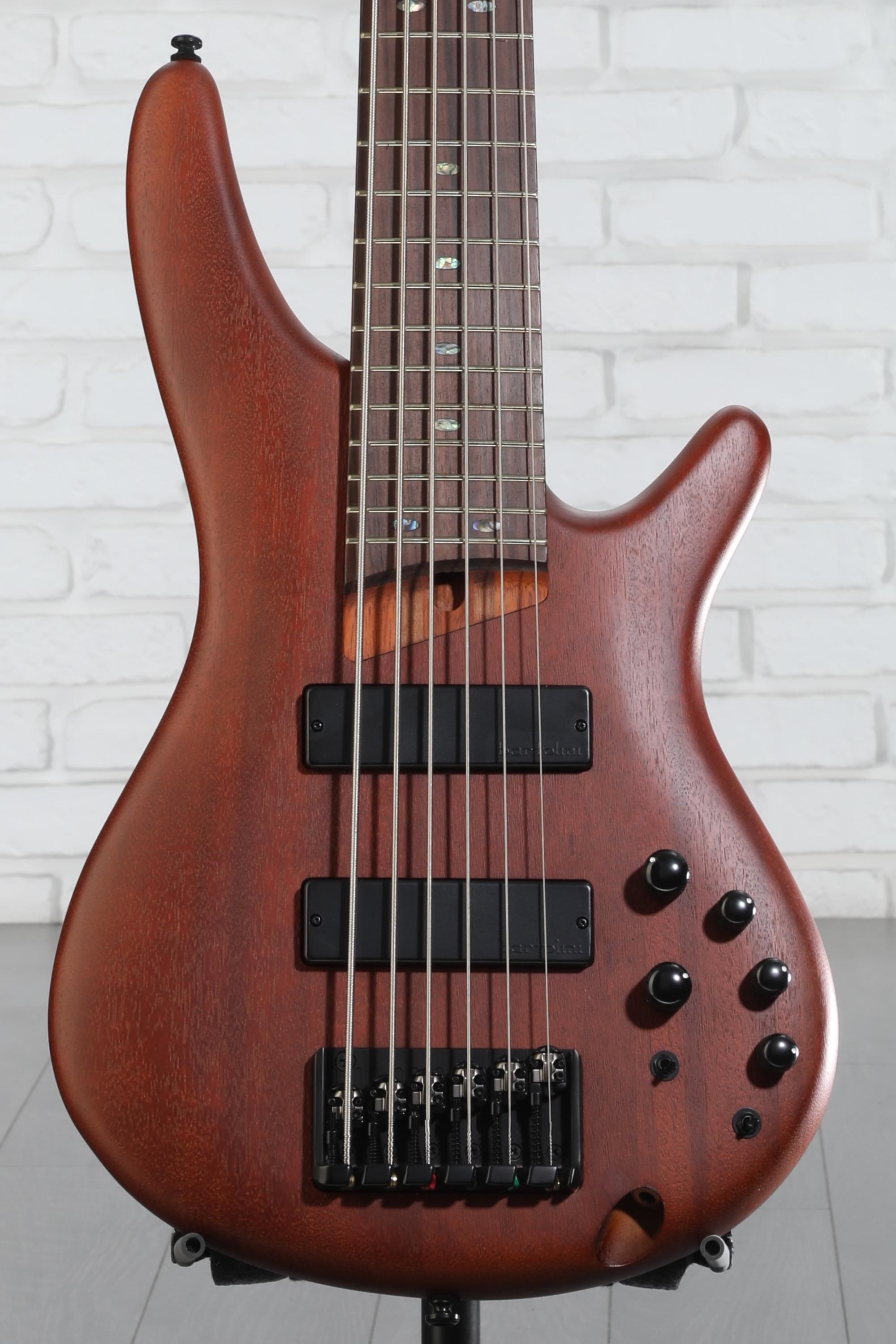 Ibanez SR506E Bass Guitar - Brown Mahogany | Sweetwater
