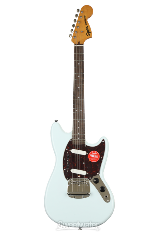Squier Classic Vibe '60s Mustang - Sonic Blue | Sweetwater