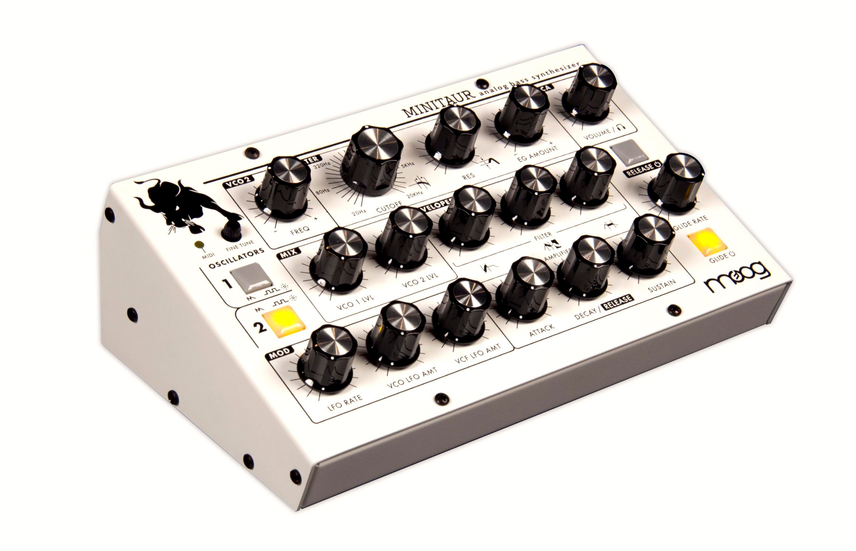 Moog Minitaur - Limited Edition White | Sweetwater