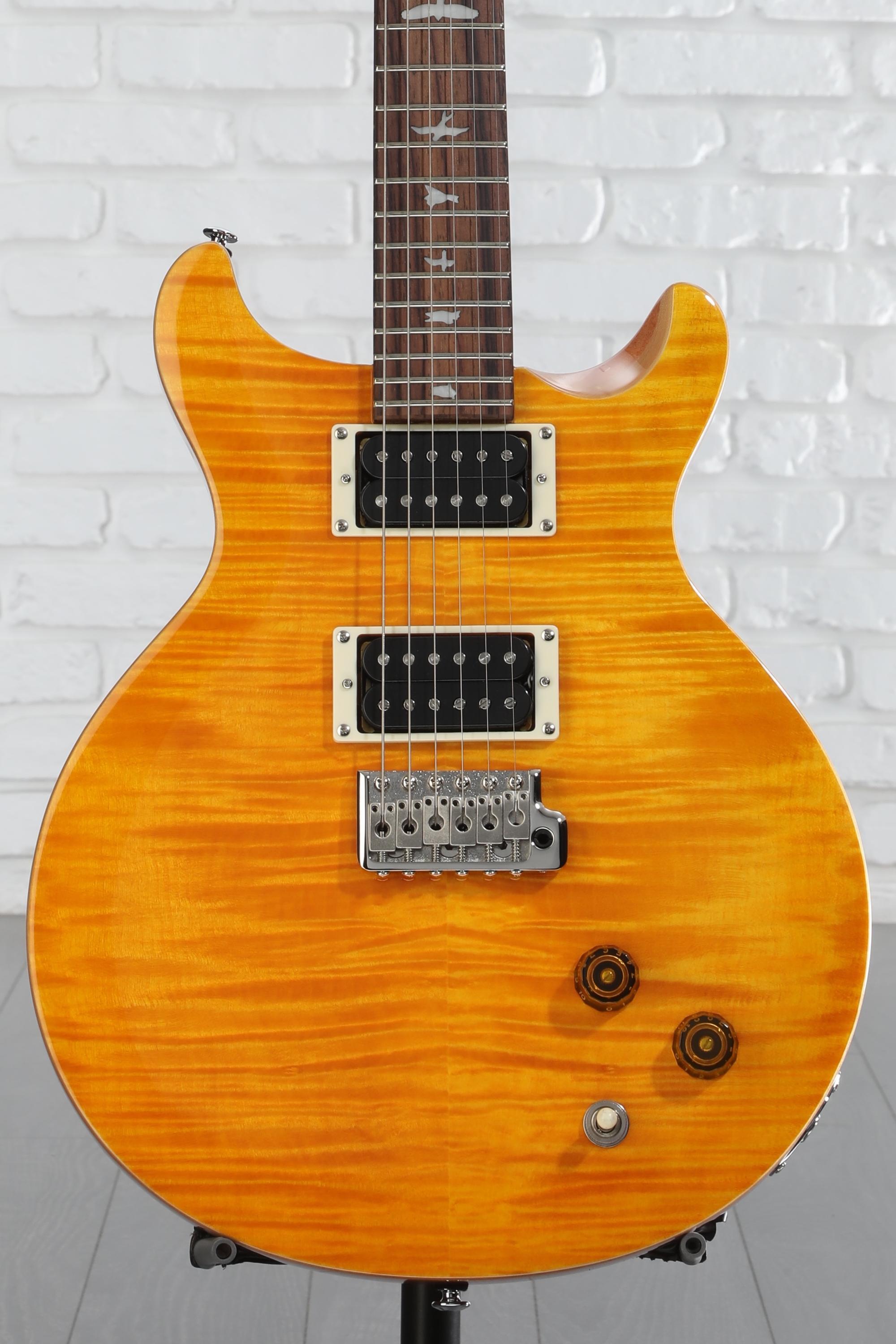 PRS SE Santana Electric Guitar - Santana Yellow | Sweetwater