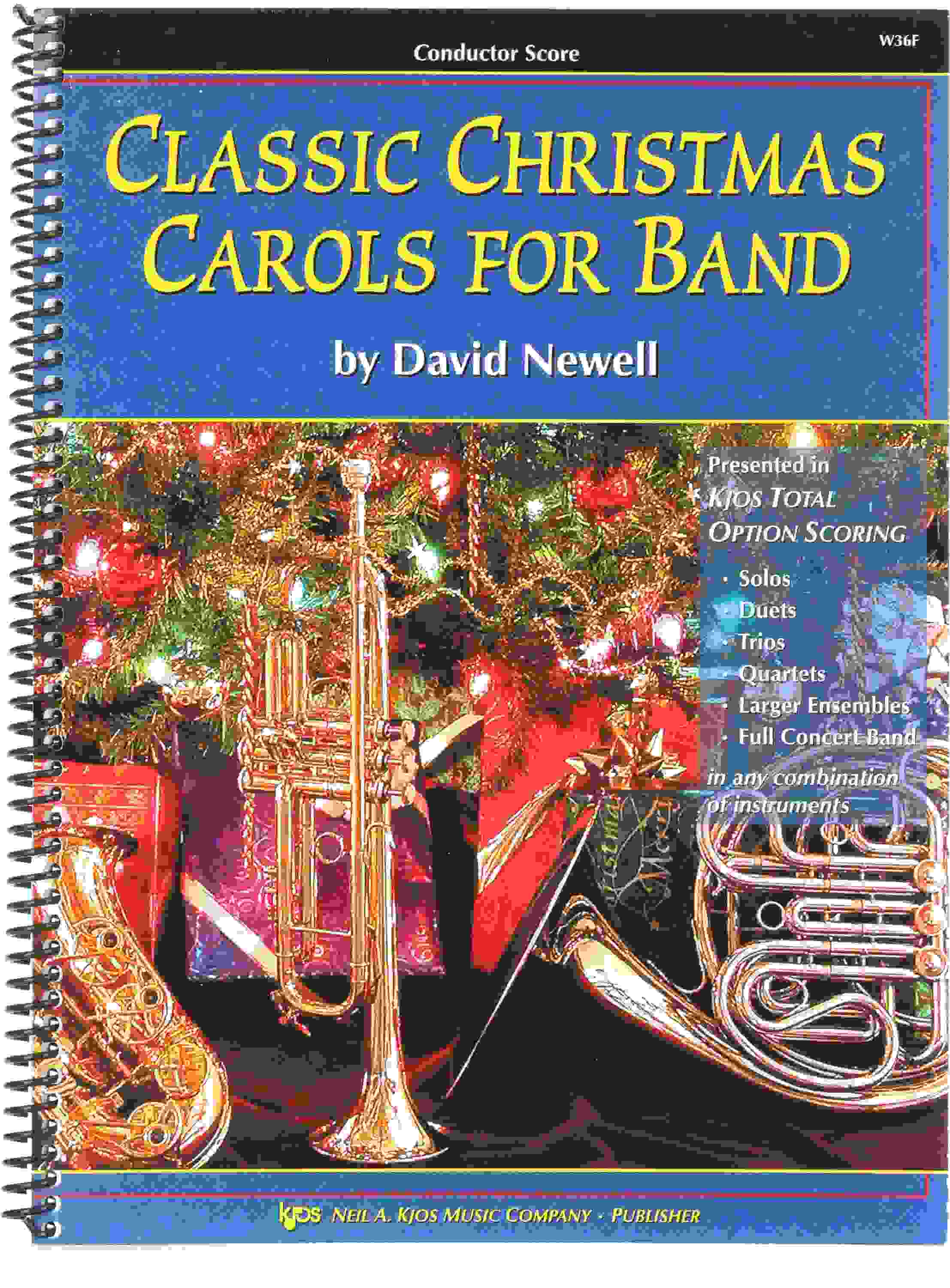 Kjos Classic Christmas Carols for Band - Score
