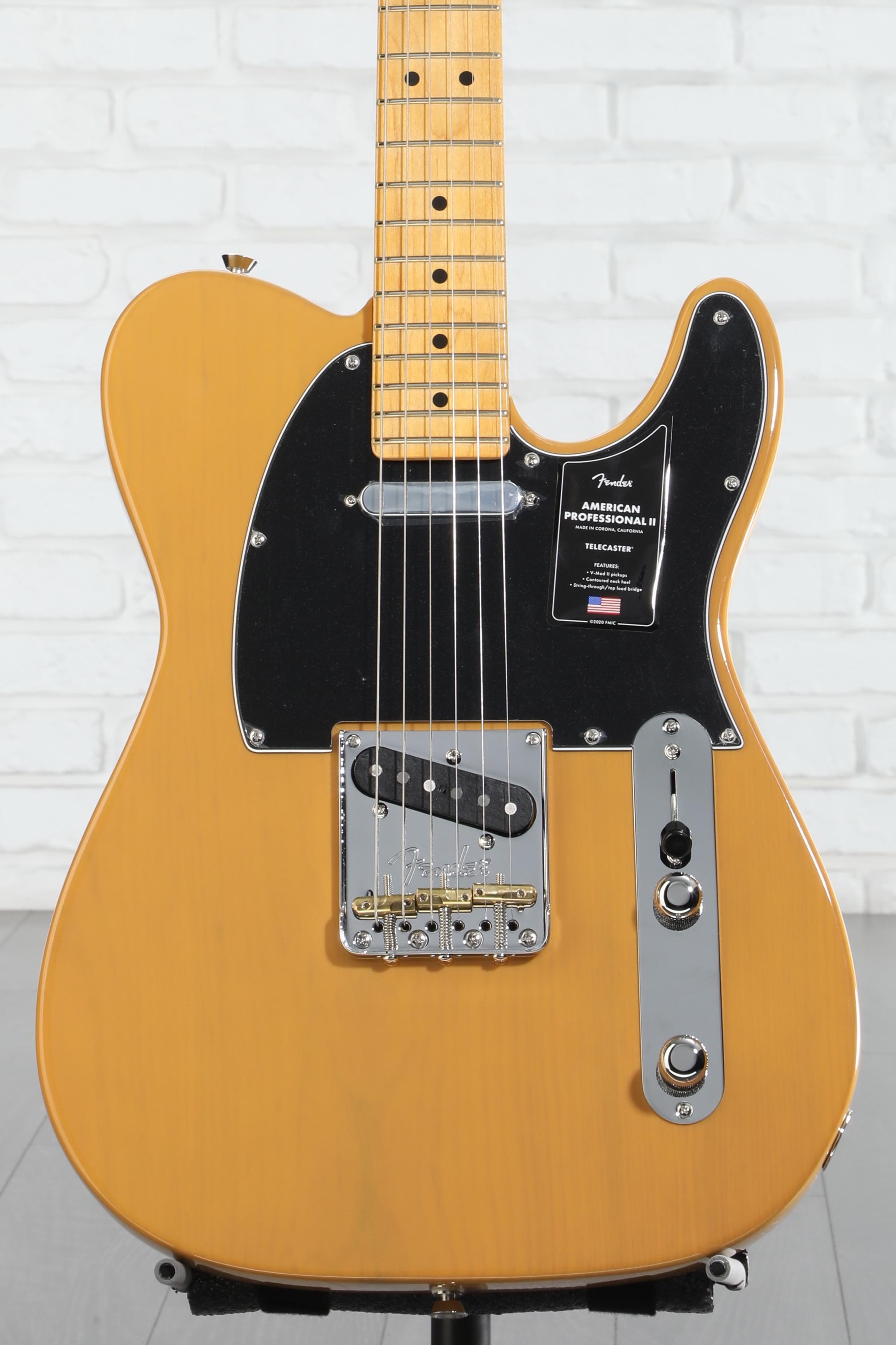 ギター Fender AMERICAN PROFESSIONAL TELECASTER Fender American Professional II Telecaster - Butterscotch Blonde
