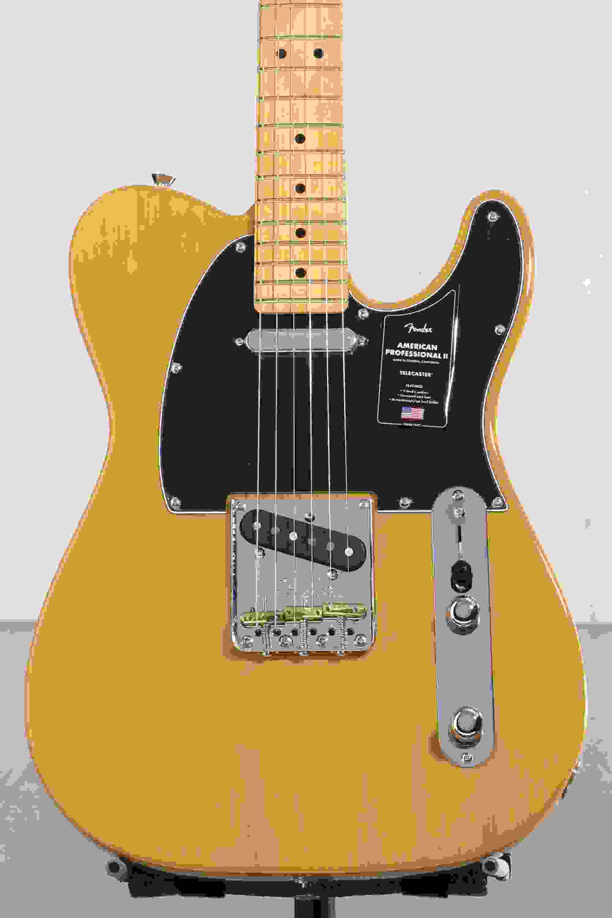 Fender American Professional II Telecaster - Butterscotch Blonde, Maple Fingerboard