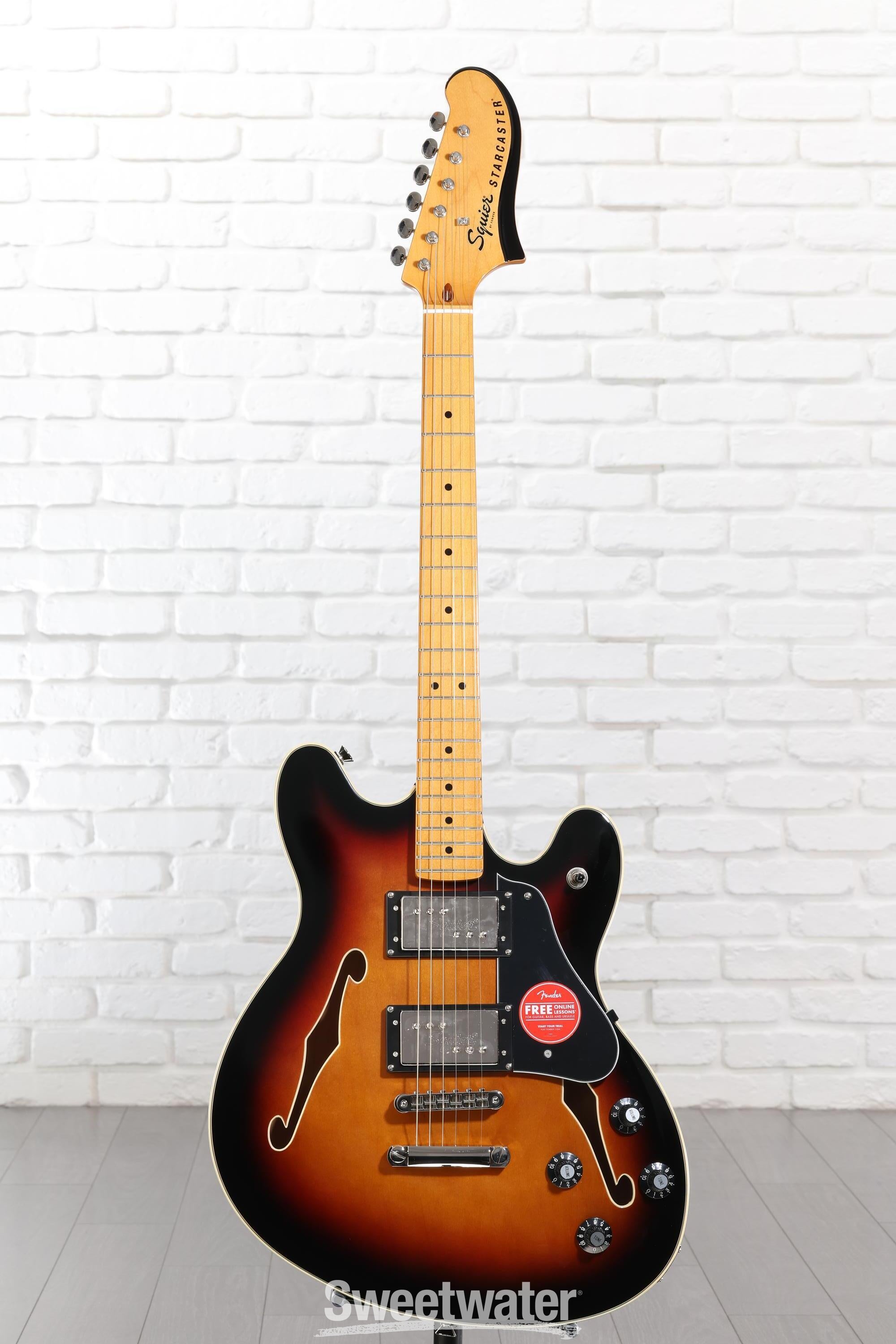 Squier Classic Vibe Starcaster Semi-hollowbody Electric Guitar - 3