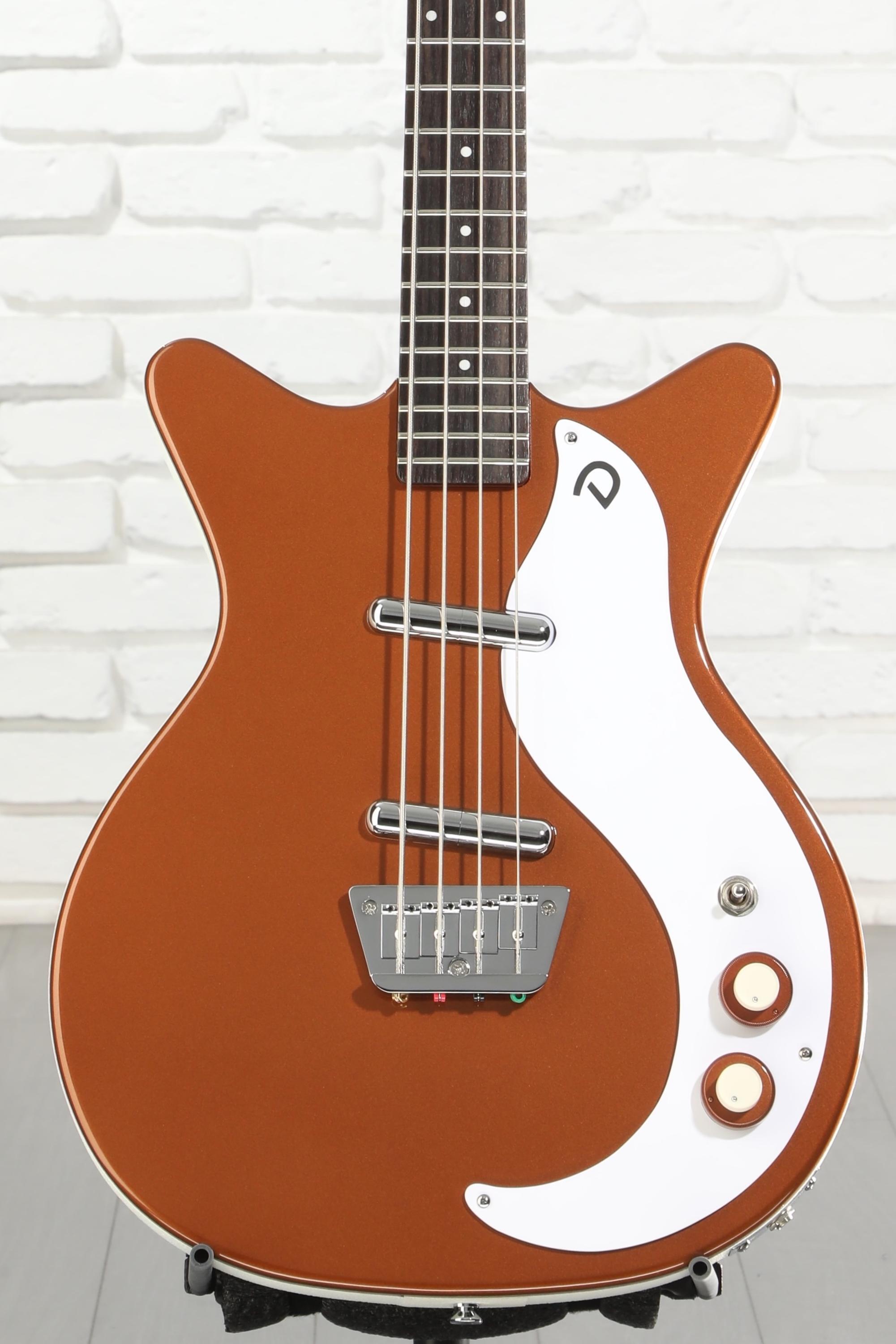 Danelectro '59DC Short Scale Bass Guitar - Copper | Sweetwater