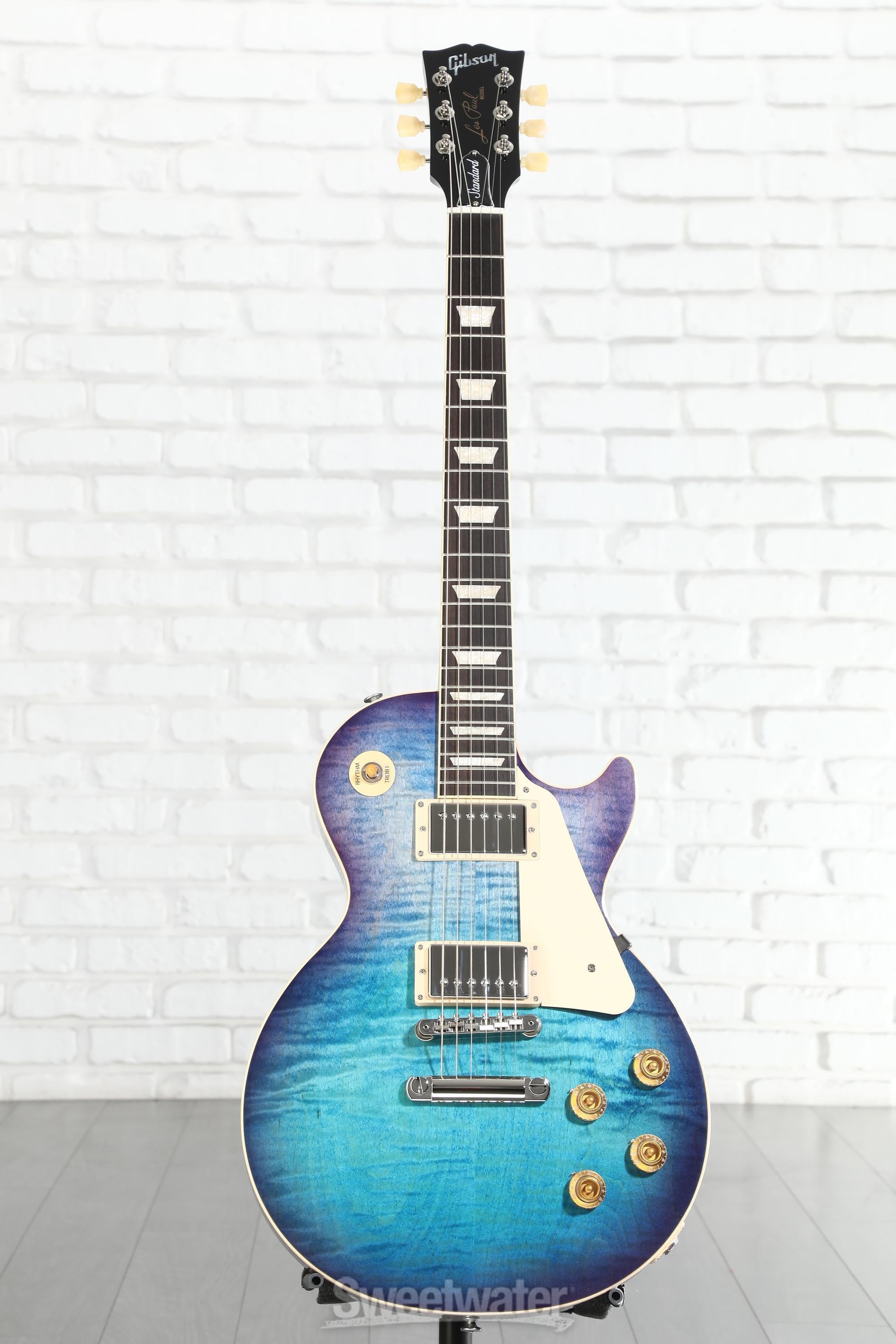 Gibson Les Paul Standard 50s ブルーベリーバースト Gibson Les Paul Standard '50s Figured Top Electric Guitar