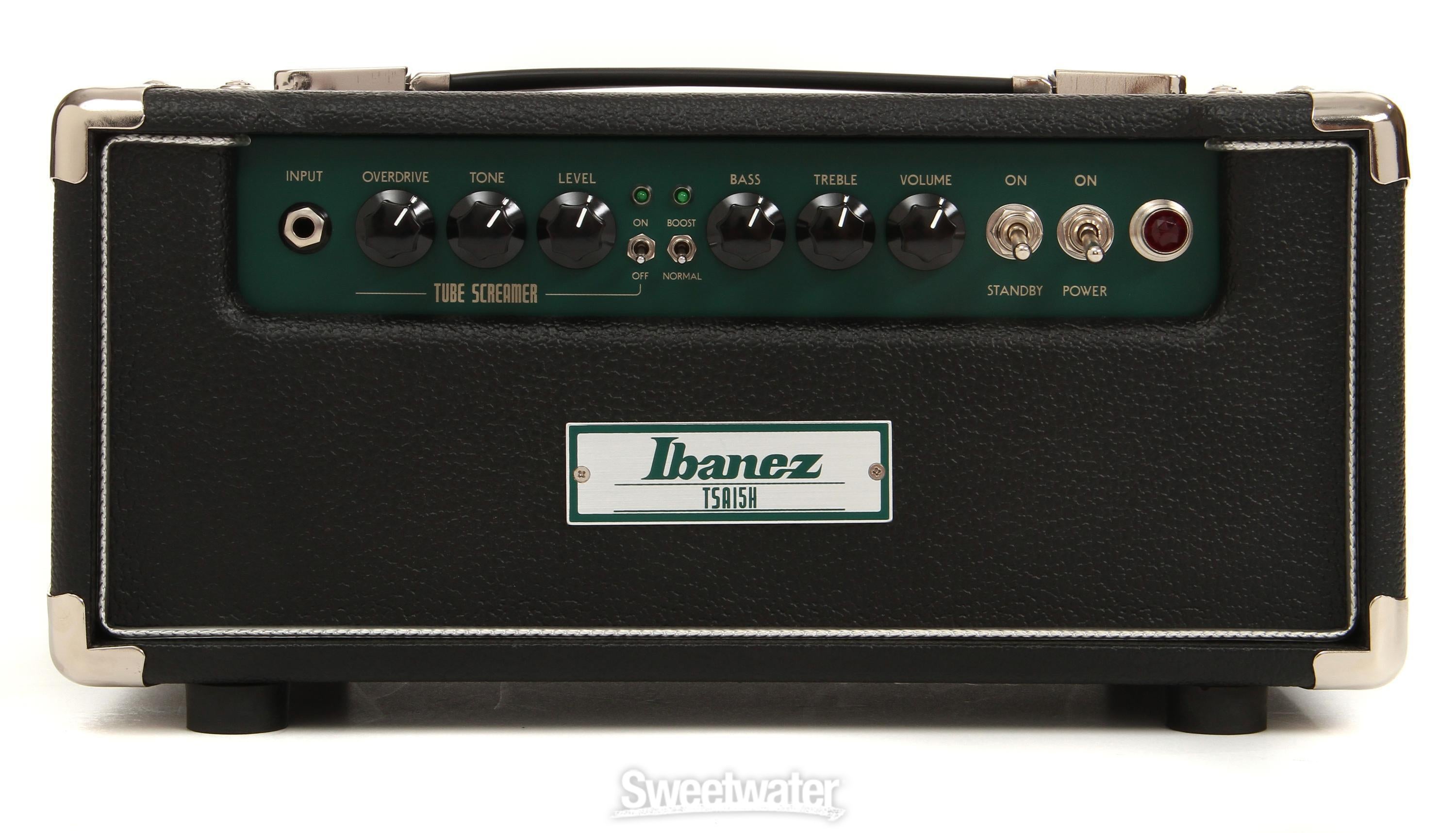 Ibanez TSA15H 15-watt Tube Head - Black