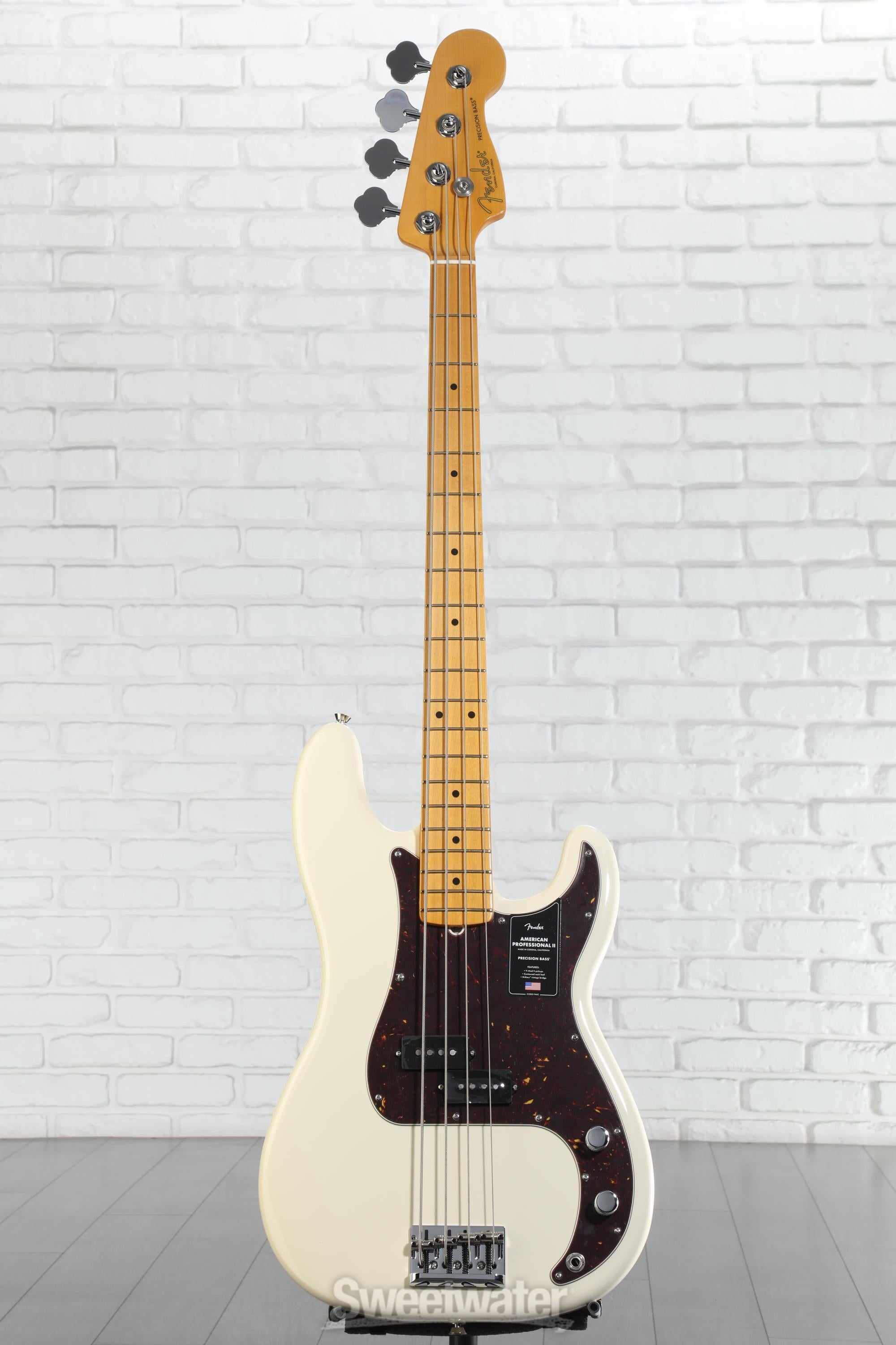 Fender Precision Bass アイボリー Fender American Professional II Precision Bass - Olympic White