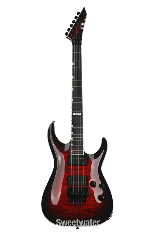 ESP E-II Horizon FR-II Electric Guitar - See-Thru-Black Cherry Sunburst