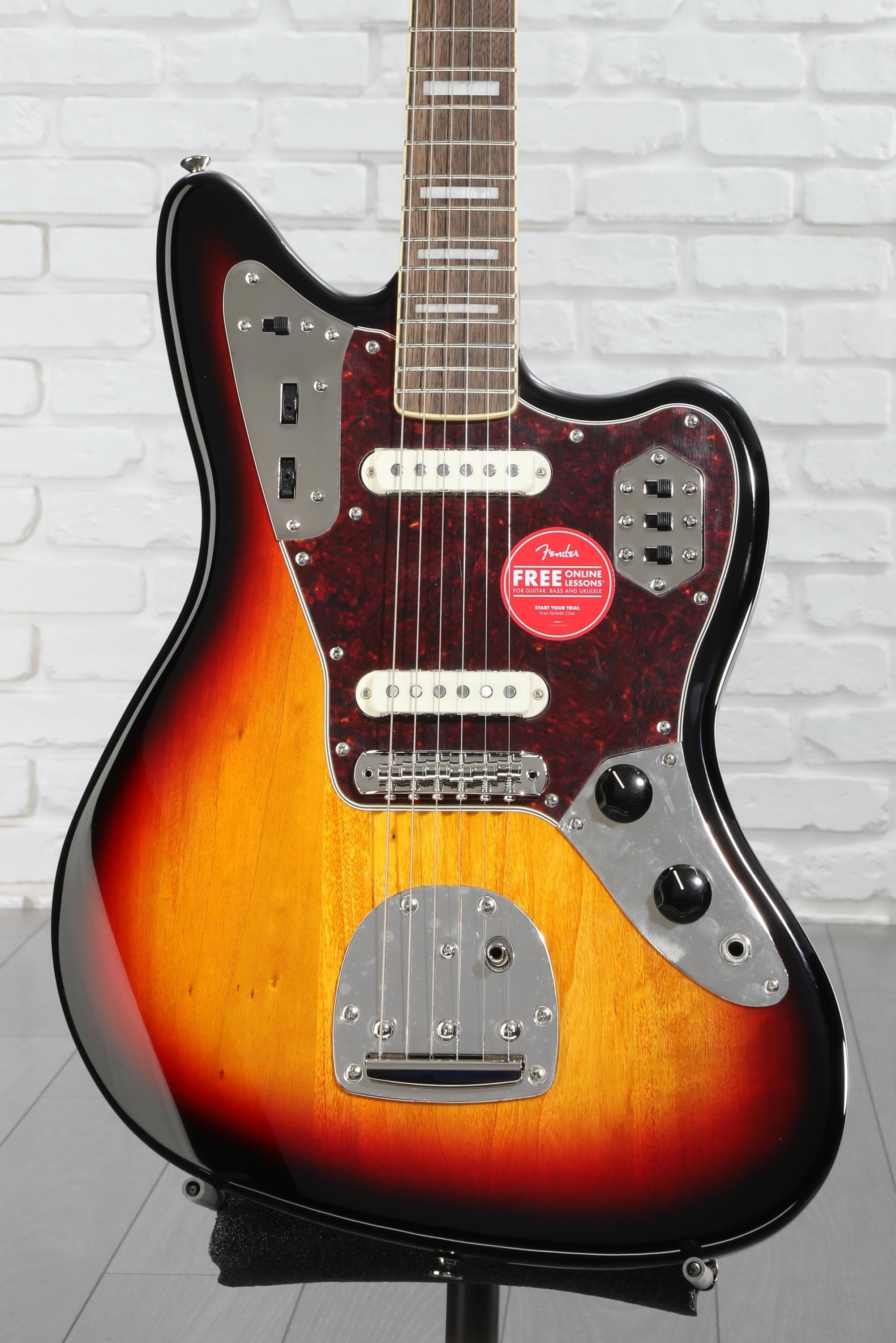 ギター Squier classic vibe '70s jaguar Squier Classic Vibe '70s Jaguar Electric Guitar Black | Guitar Center