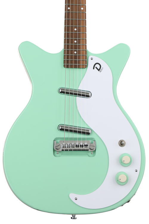 Danelectro 59M NOS+ Seafoam Green エレキギター Danelectro '59M NOS+ Electric Guitar - Seafoam Green
