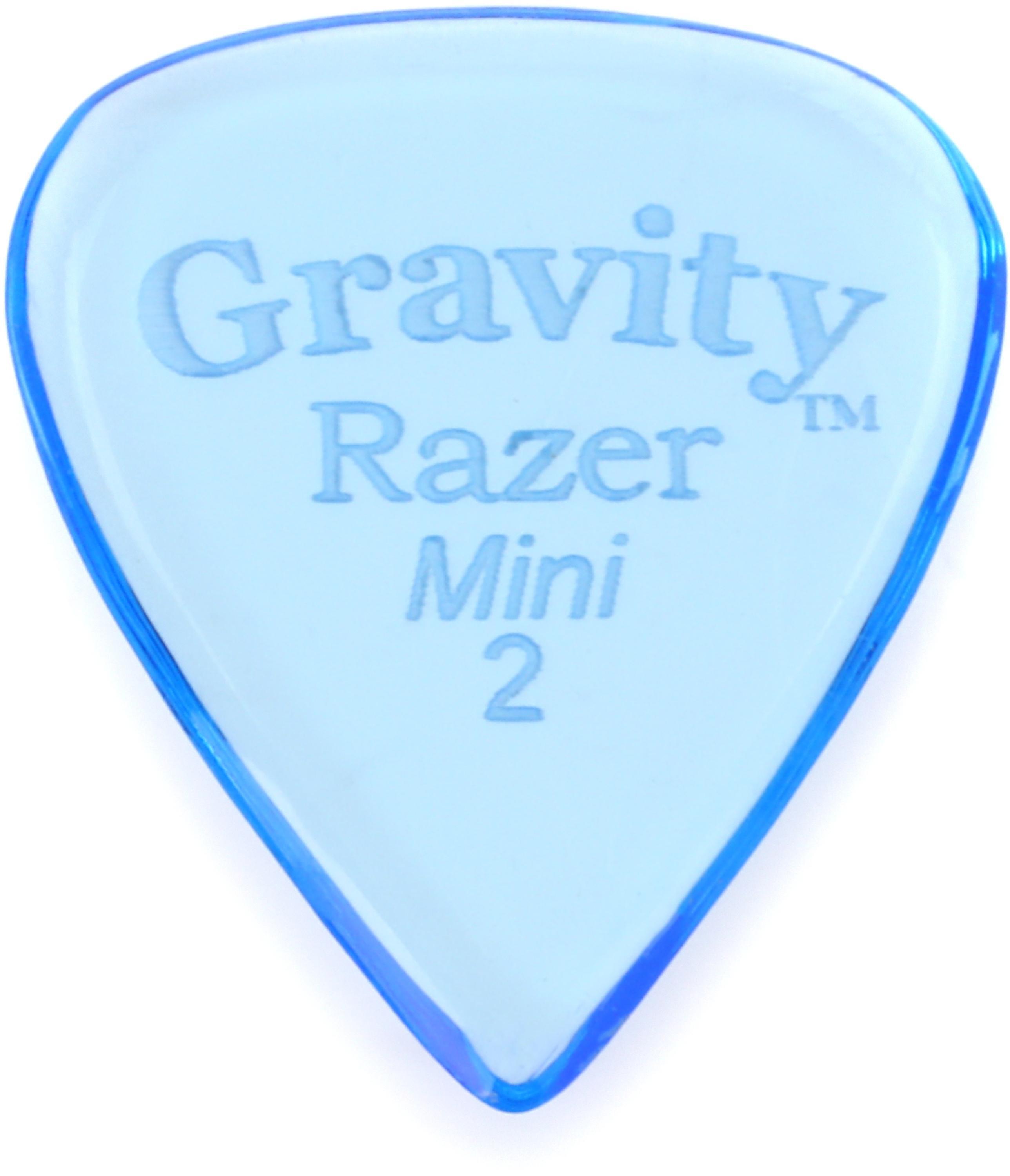 Photo of Gravity Picks Razer - Mini Size, 2mm, Polished
