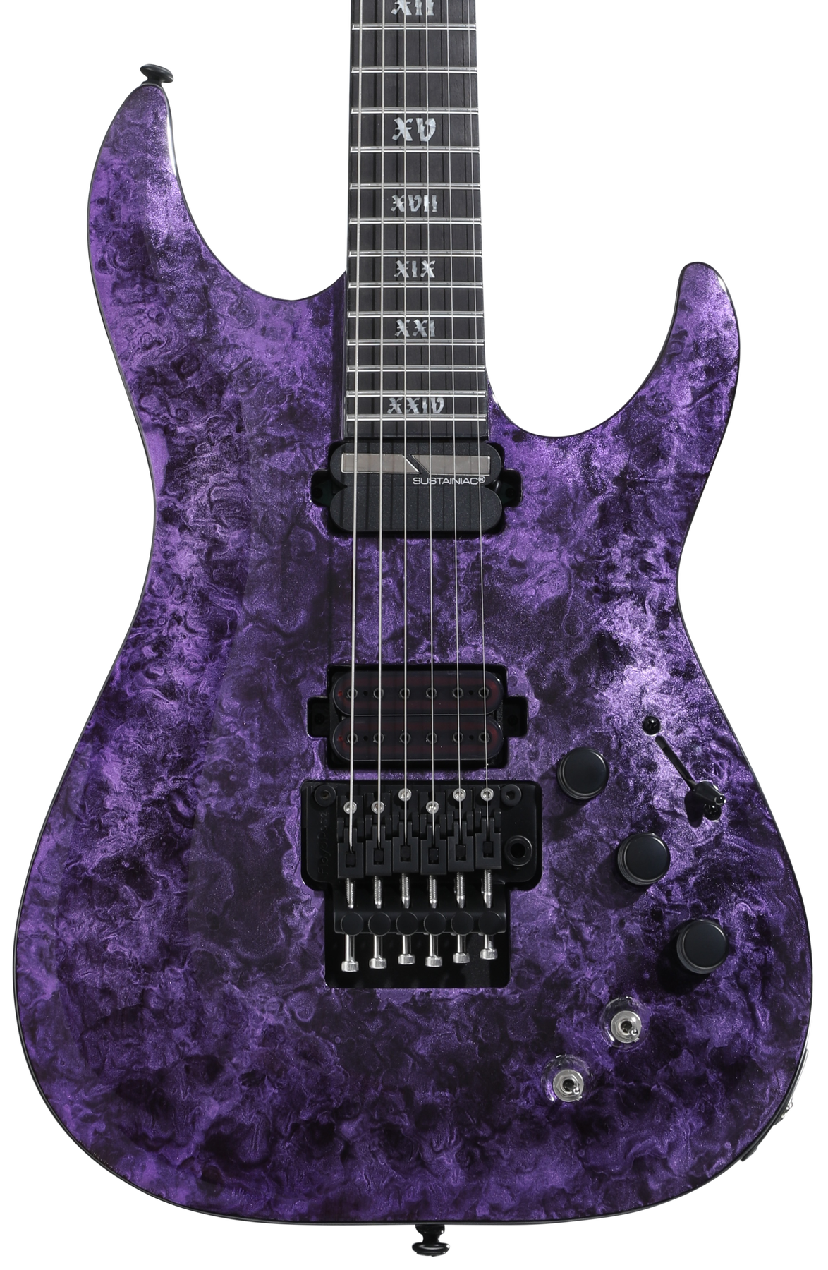 Schecter C-1 FR-S Apocalypse Electric Guitar - Purple Reign