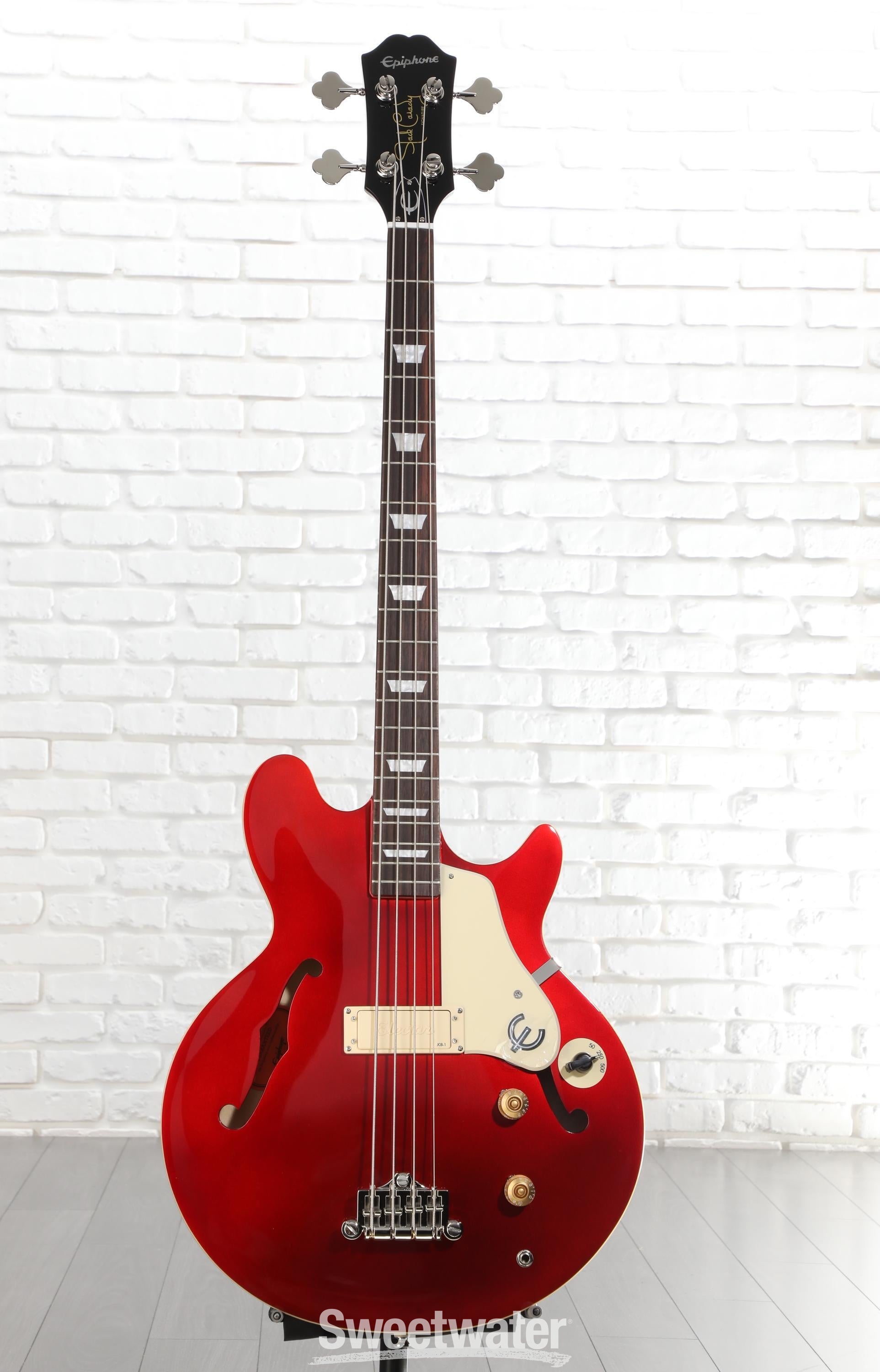 Epiphone Jack Casady Signature Bass - Sparkling Burgundy | Sweetwater