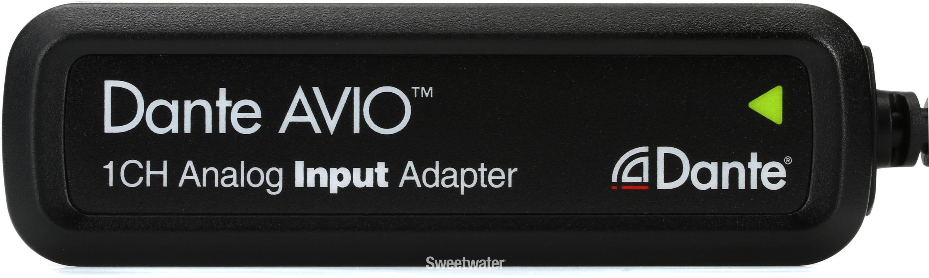 Audinate AVIO 1ch Danteアナログ入力変換アダプター Amazon.com: Audinate Dante AVIO 2-Channel Analog Input