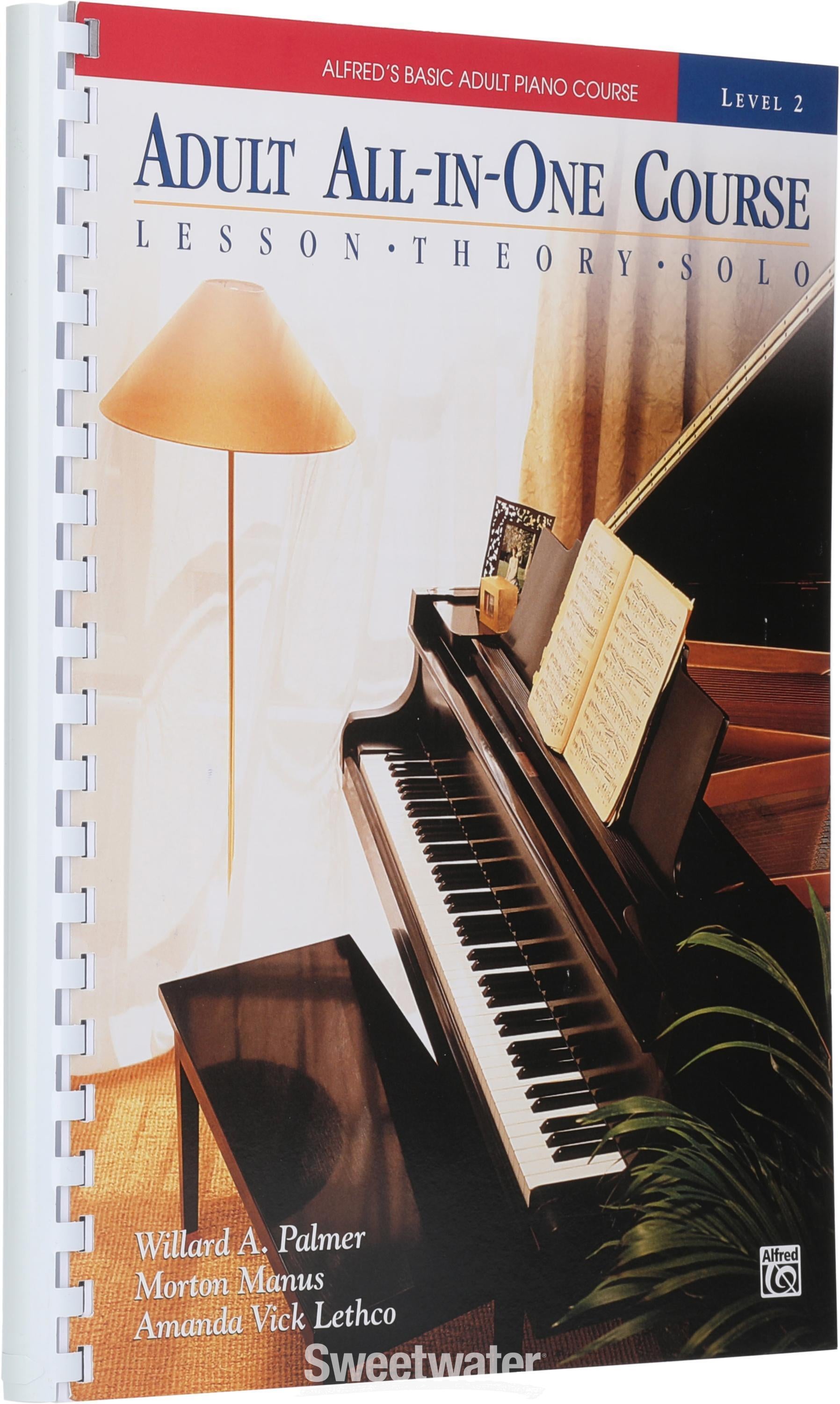 Alfred Basic Adult All-in-One Piano Course - Book 2 | Sweetwater