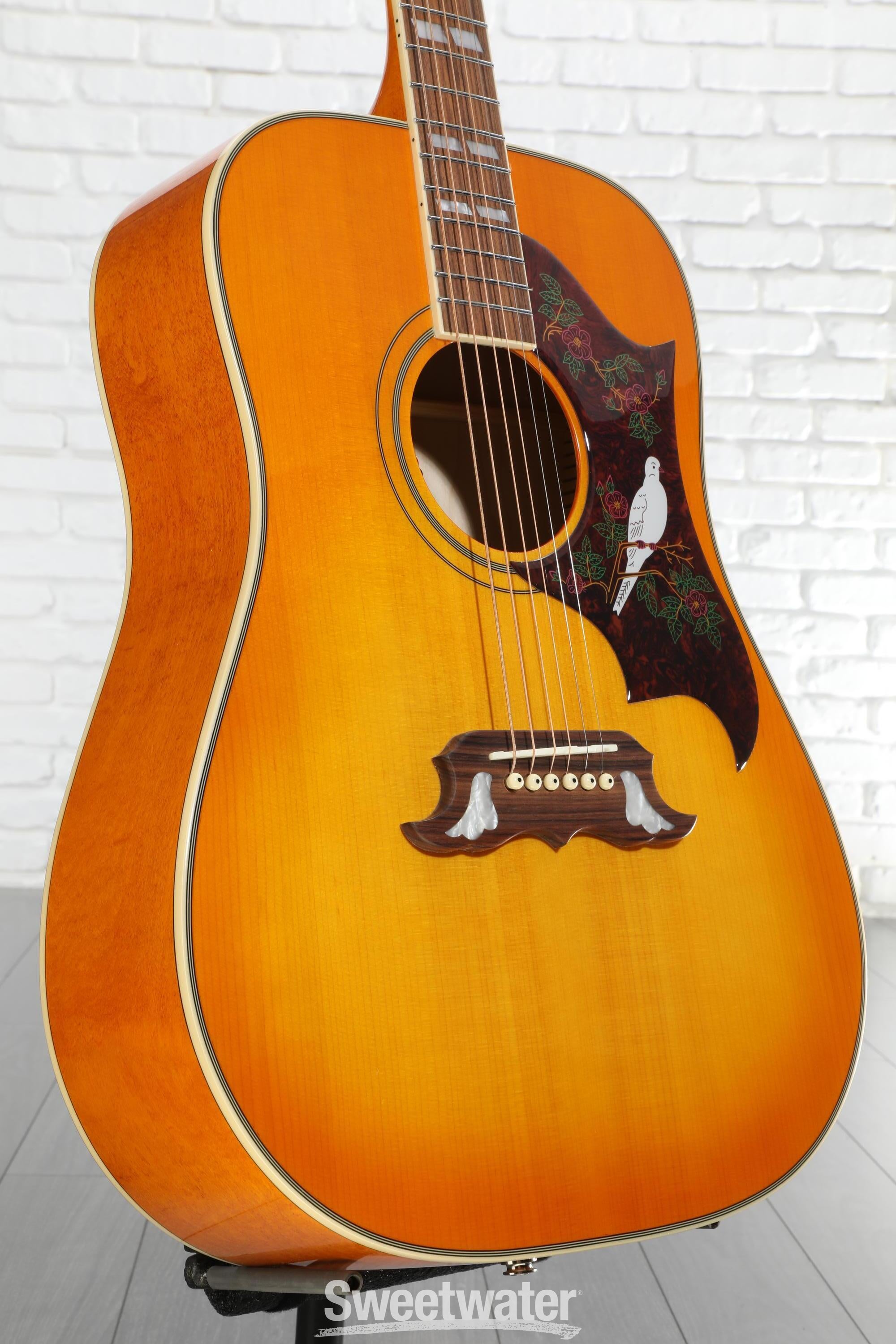 Epiphone Dove Studio Acoustic-electric Guitar - Violin Burst