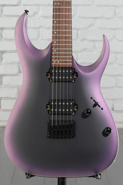 Ibanez Standard RGA42EX Electric Guitar - Black Aurora Burst Matte