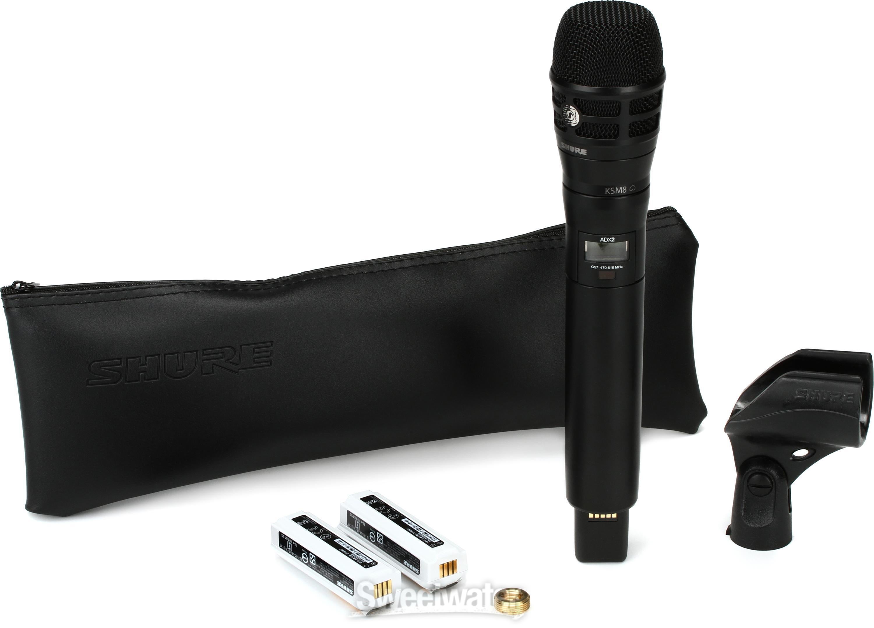 Shure ADX2/K8 Wireless Handheld Microphone Transmitter - Black